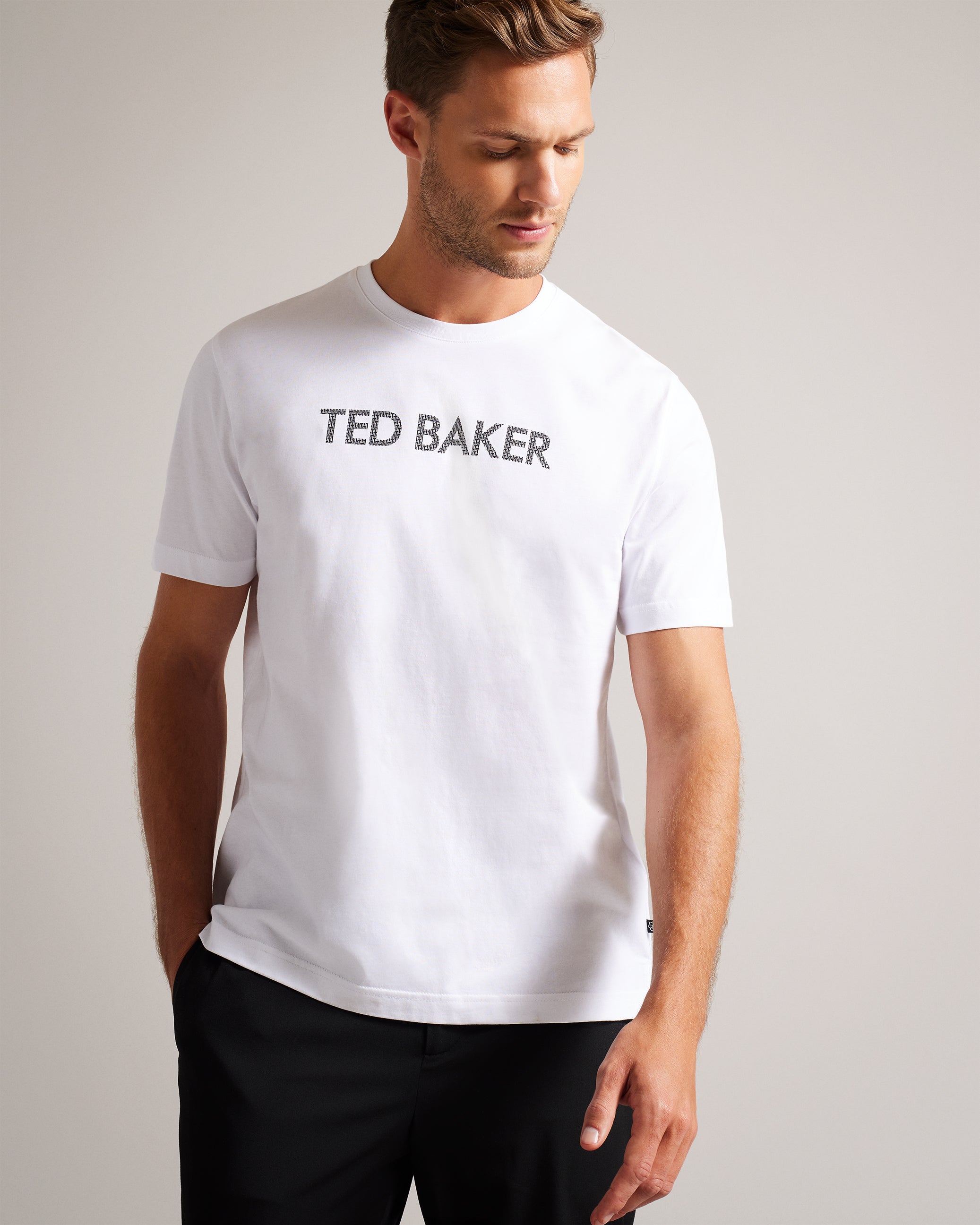 Vonsha Short Sleeve Printed T-Shirt White