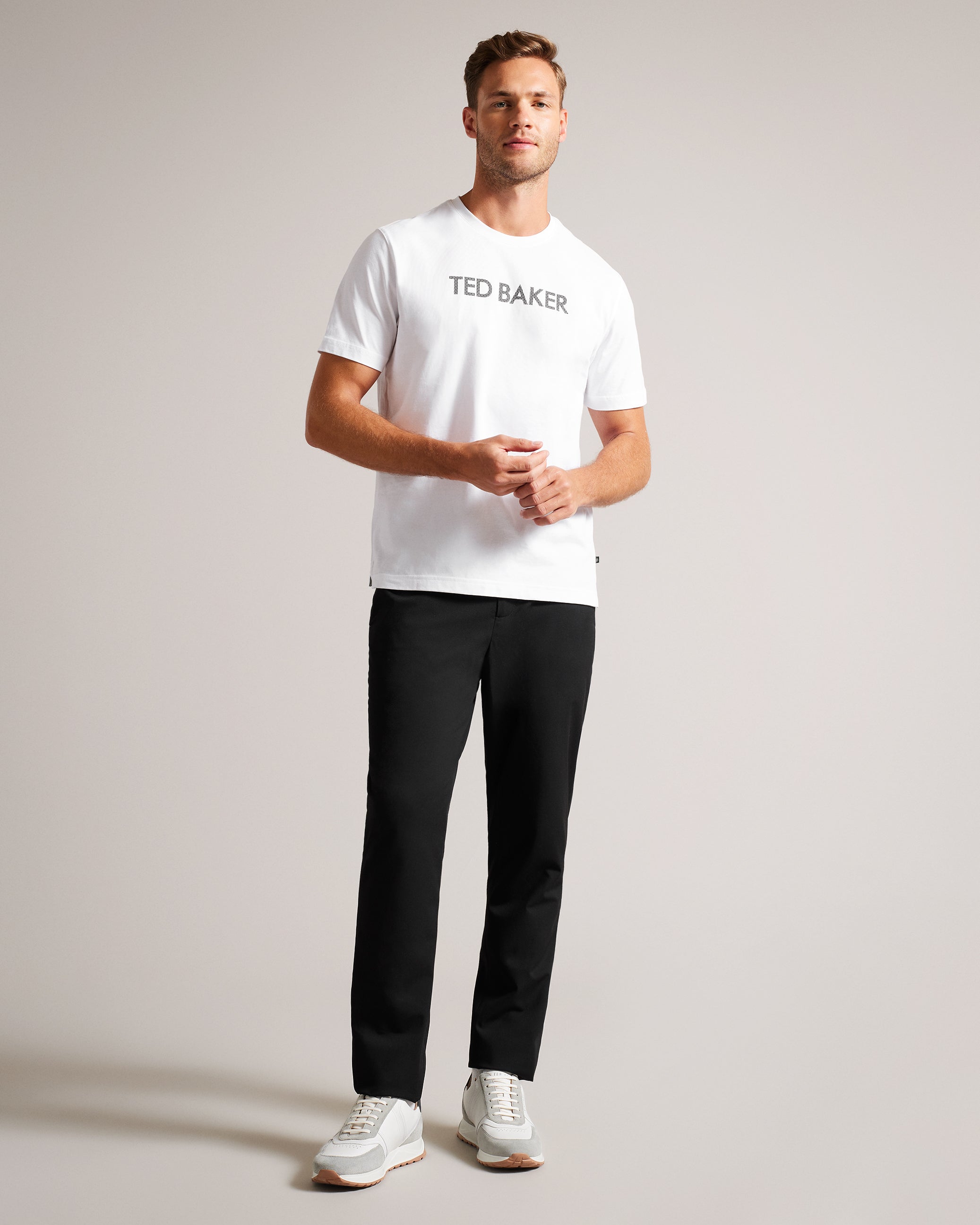Vonsha Short Sleeve Printed T-Shirt White