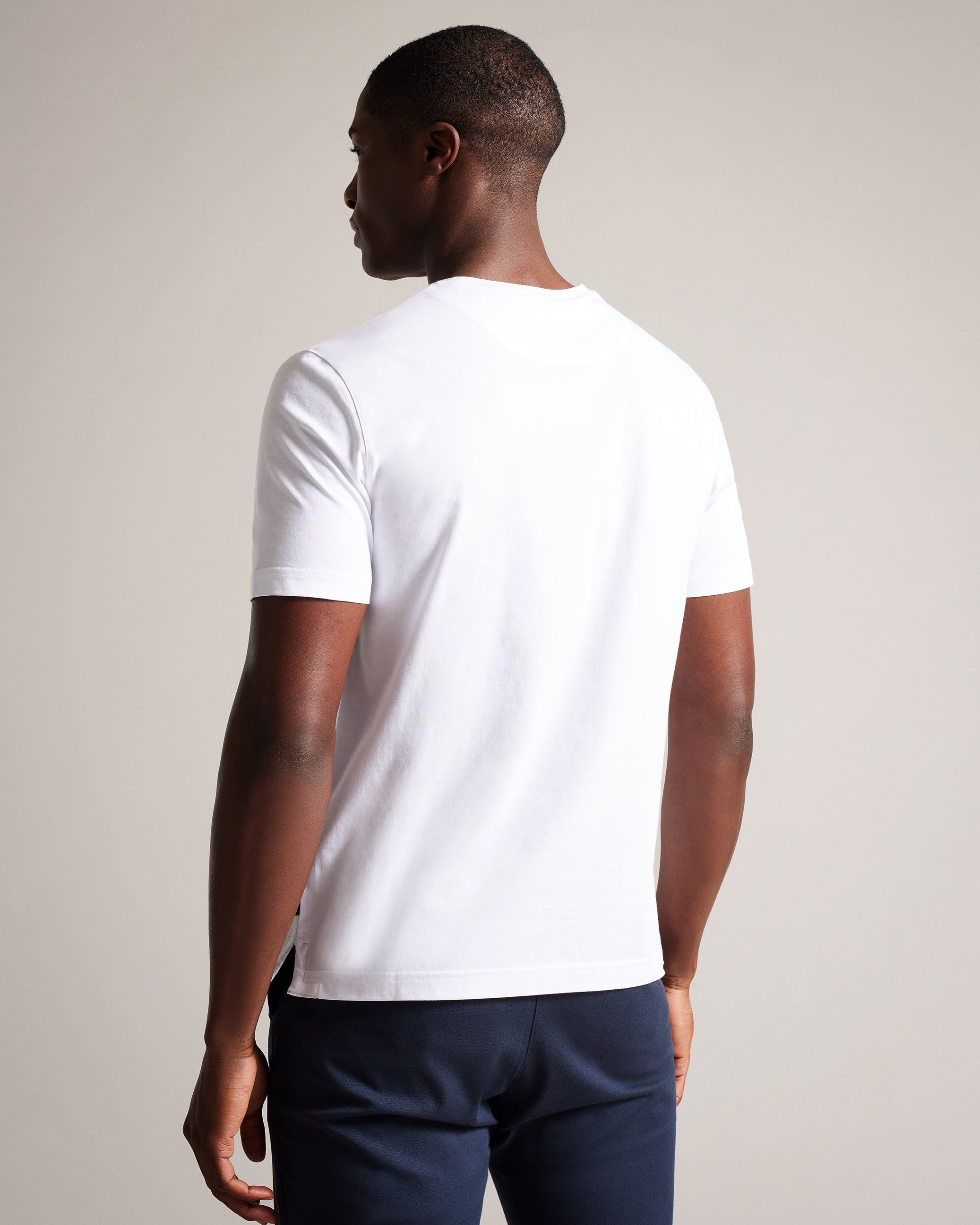Alisbur Short Sleeve Branded T-Shirt White