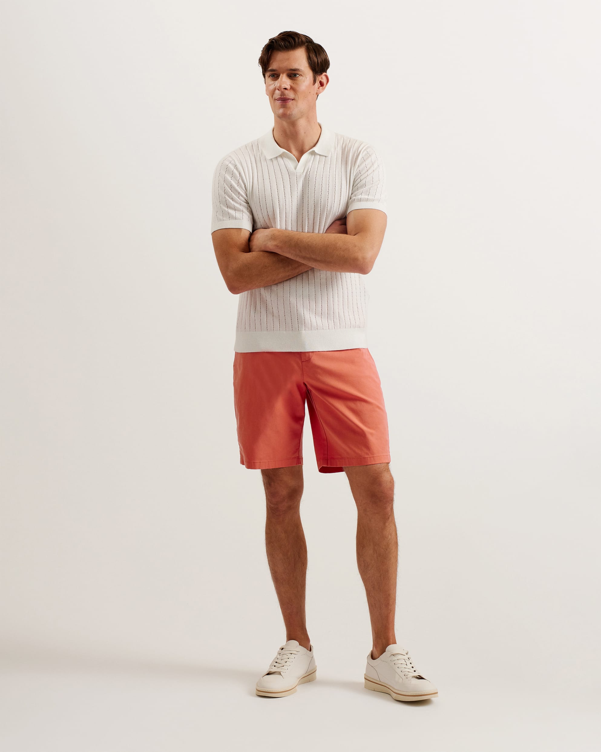 Alscot Chino Short Dk-Orange