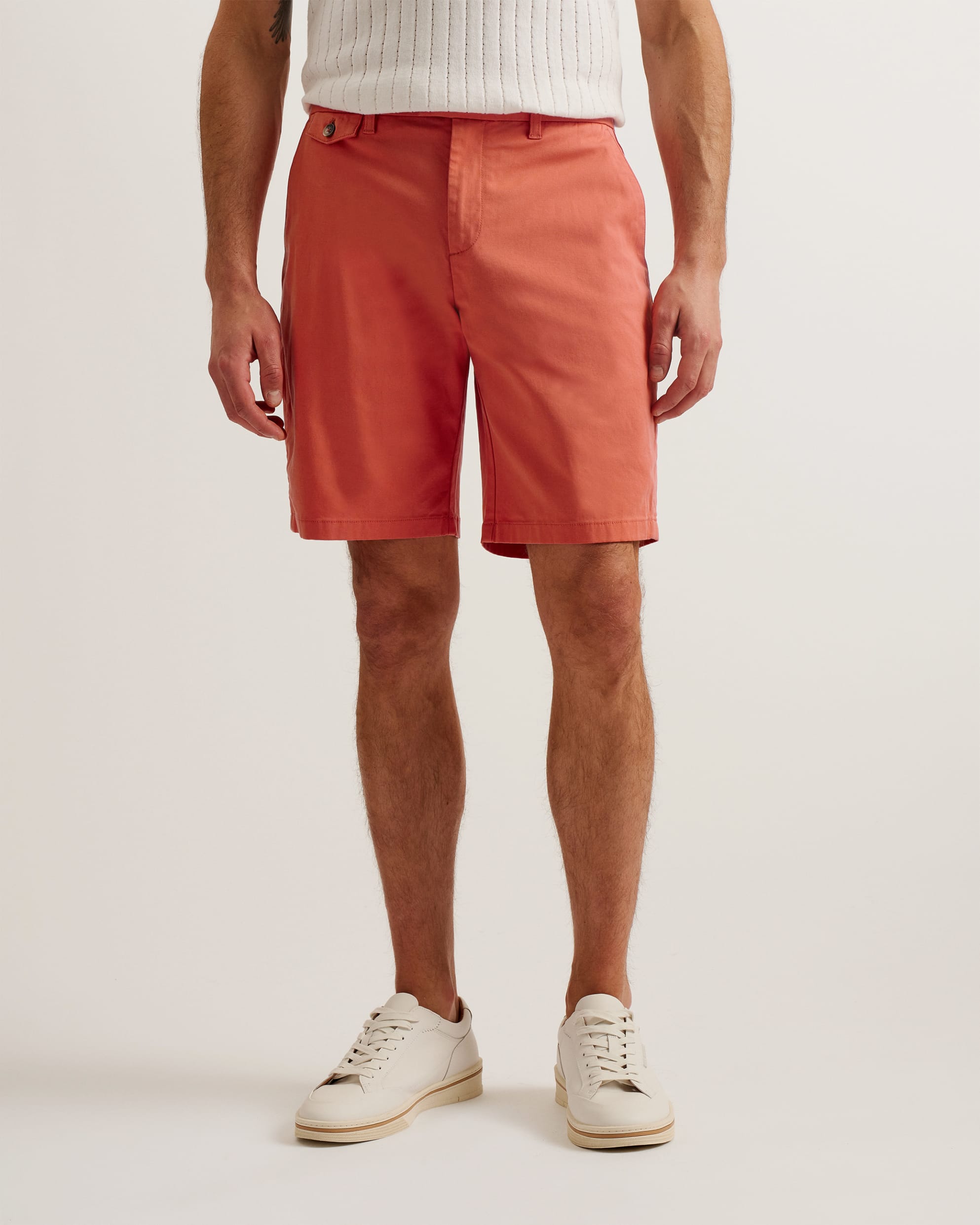 Alscot Chino Short Dk-Orange