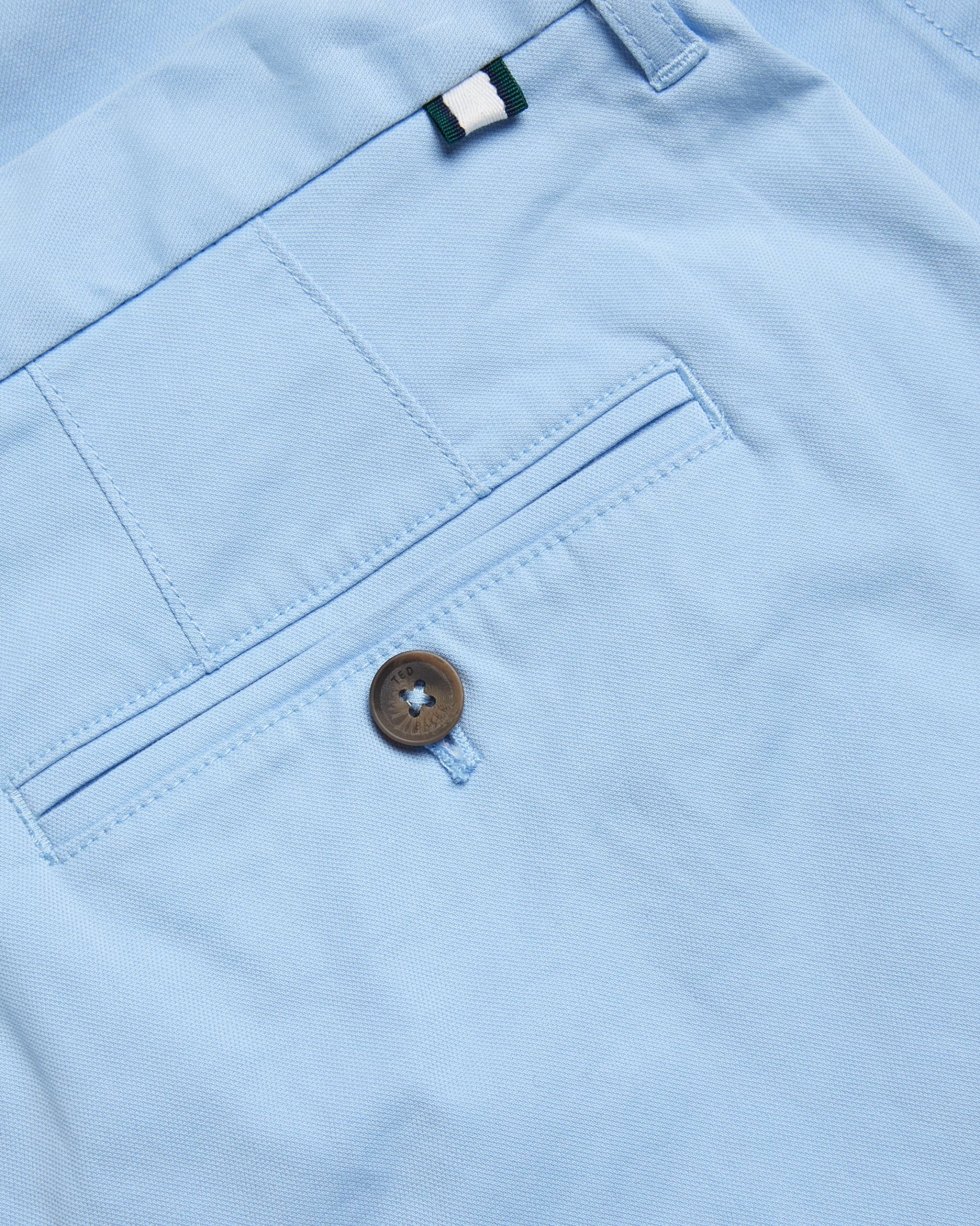 Alscot Chino Short Pl-Blue