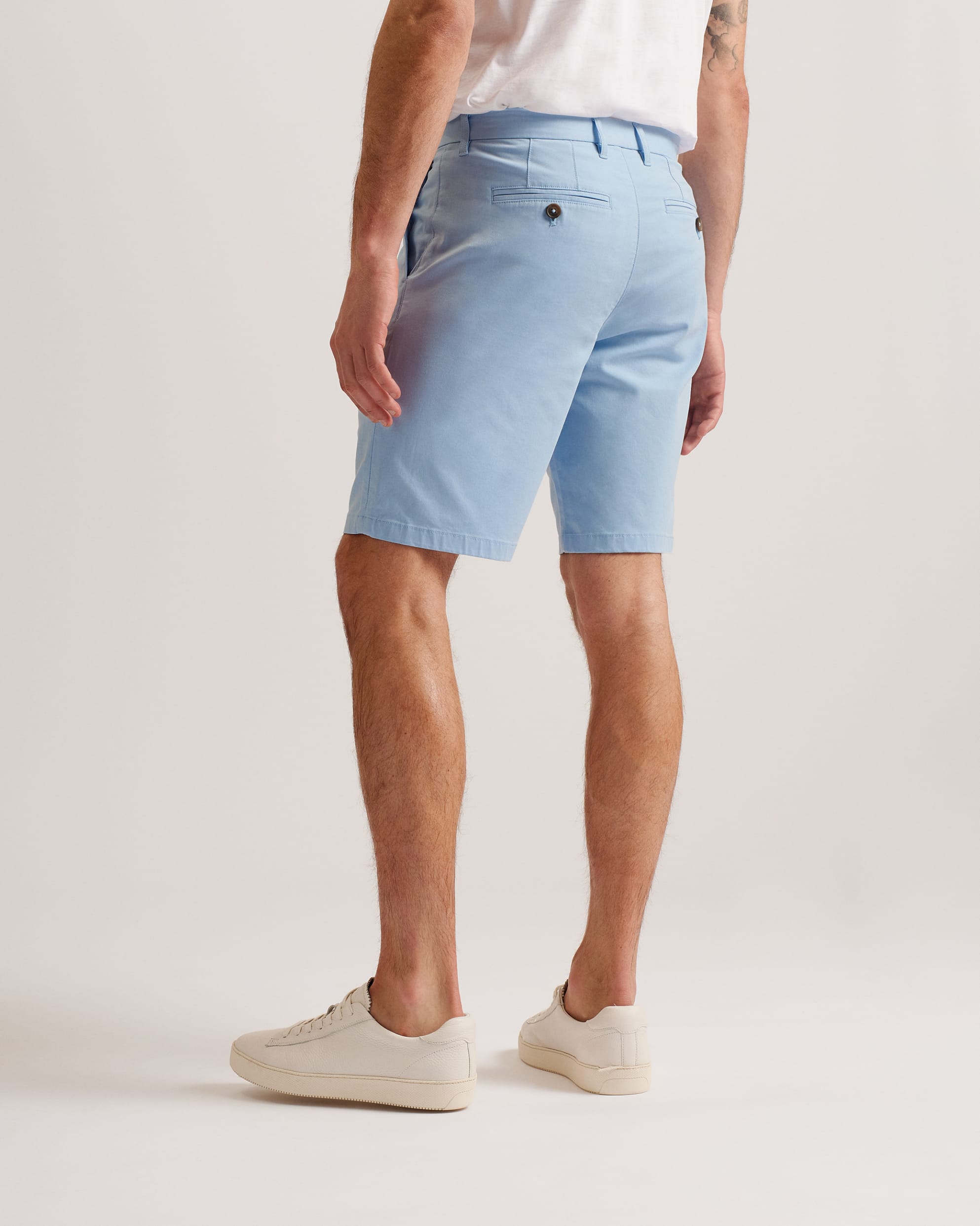 Alscot Chino Short Pl-Blue