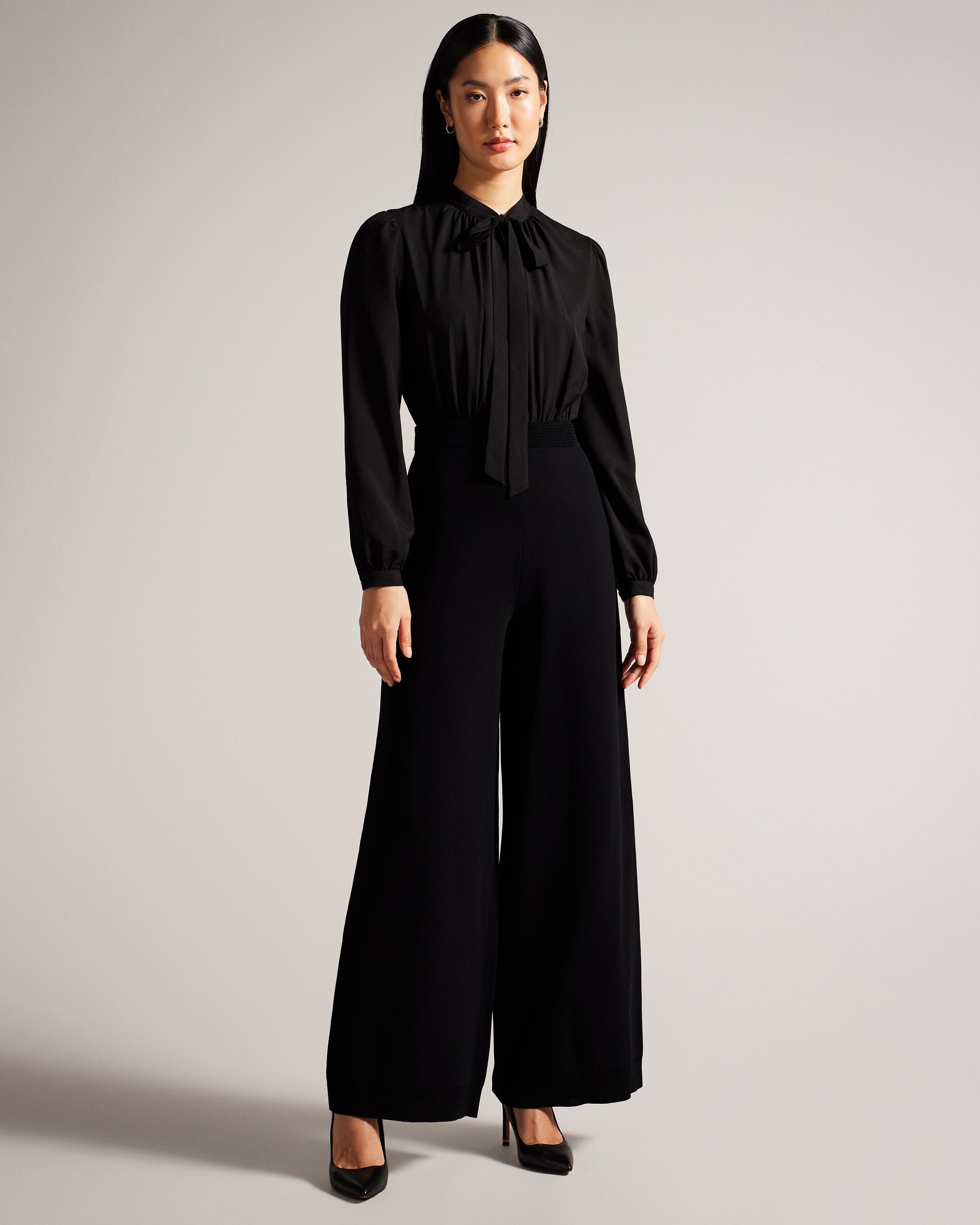 Leot Knitted Trouser Jumpsuit