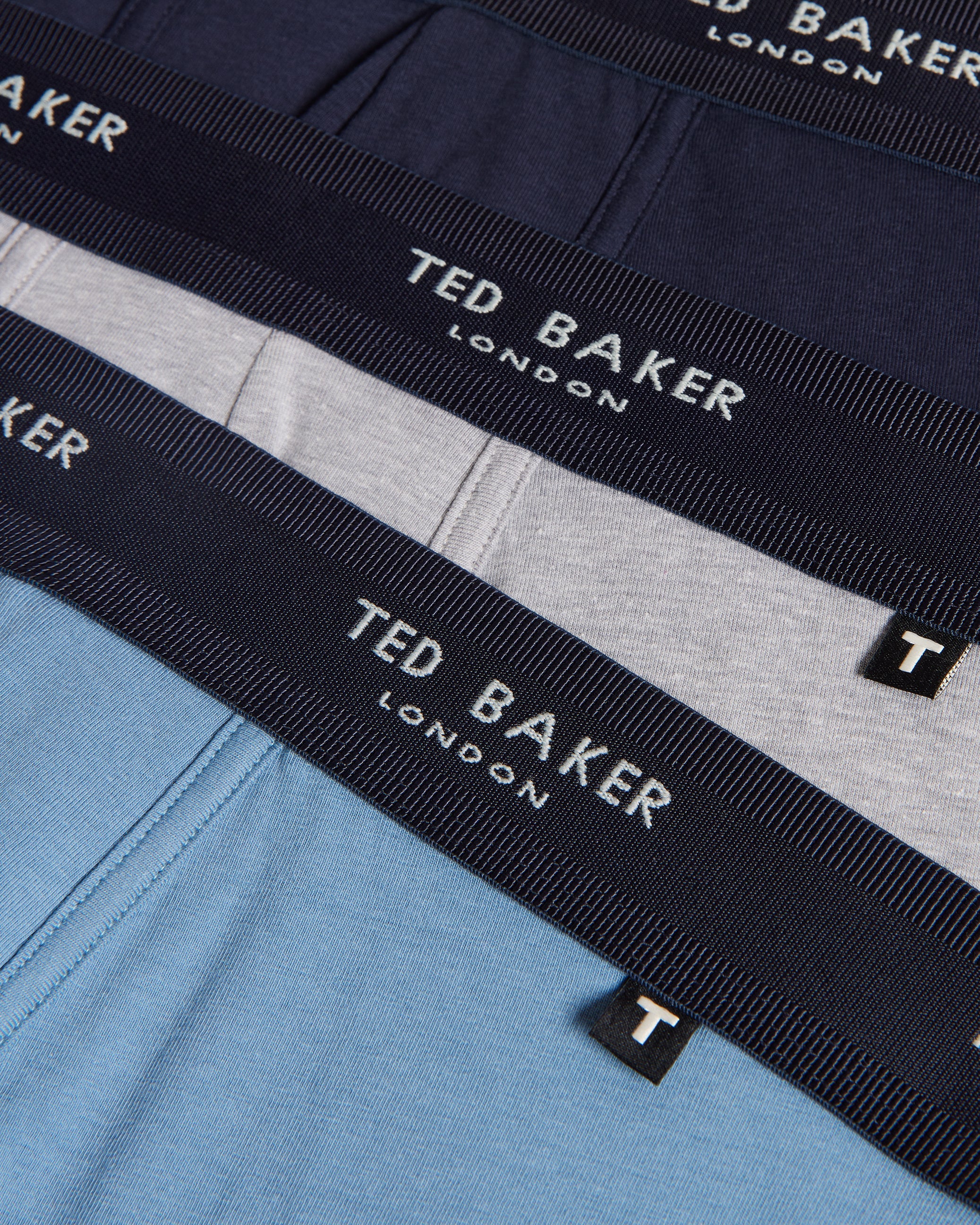 Erikk Three Pack Of Assorted Cotton Trunks