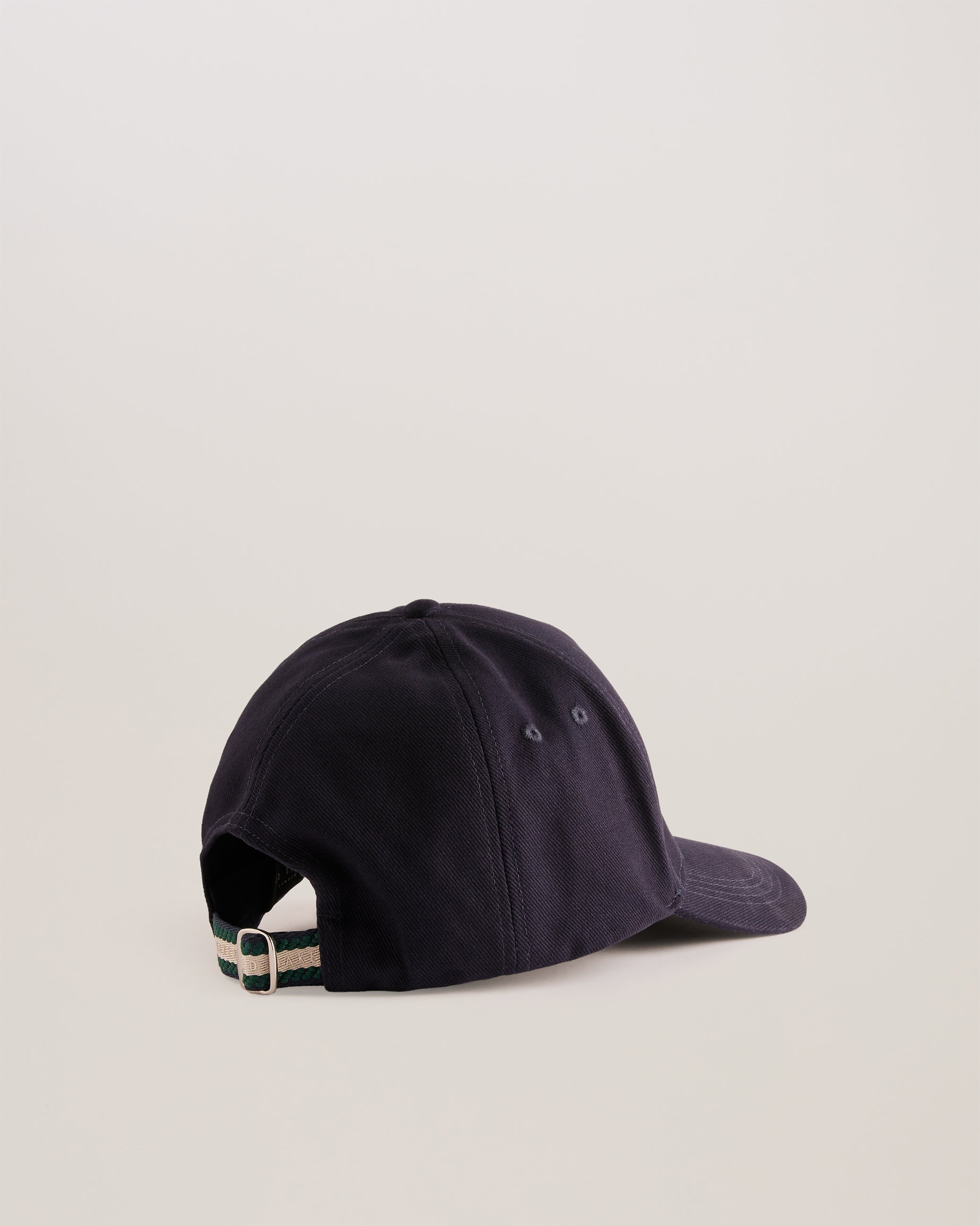 Sammss Baseball Cap With Webbing Strap Navy
