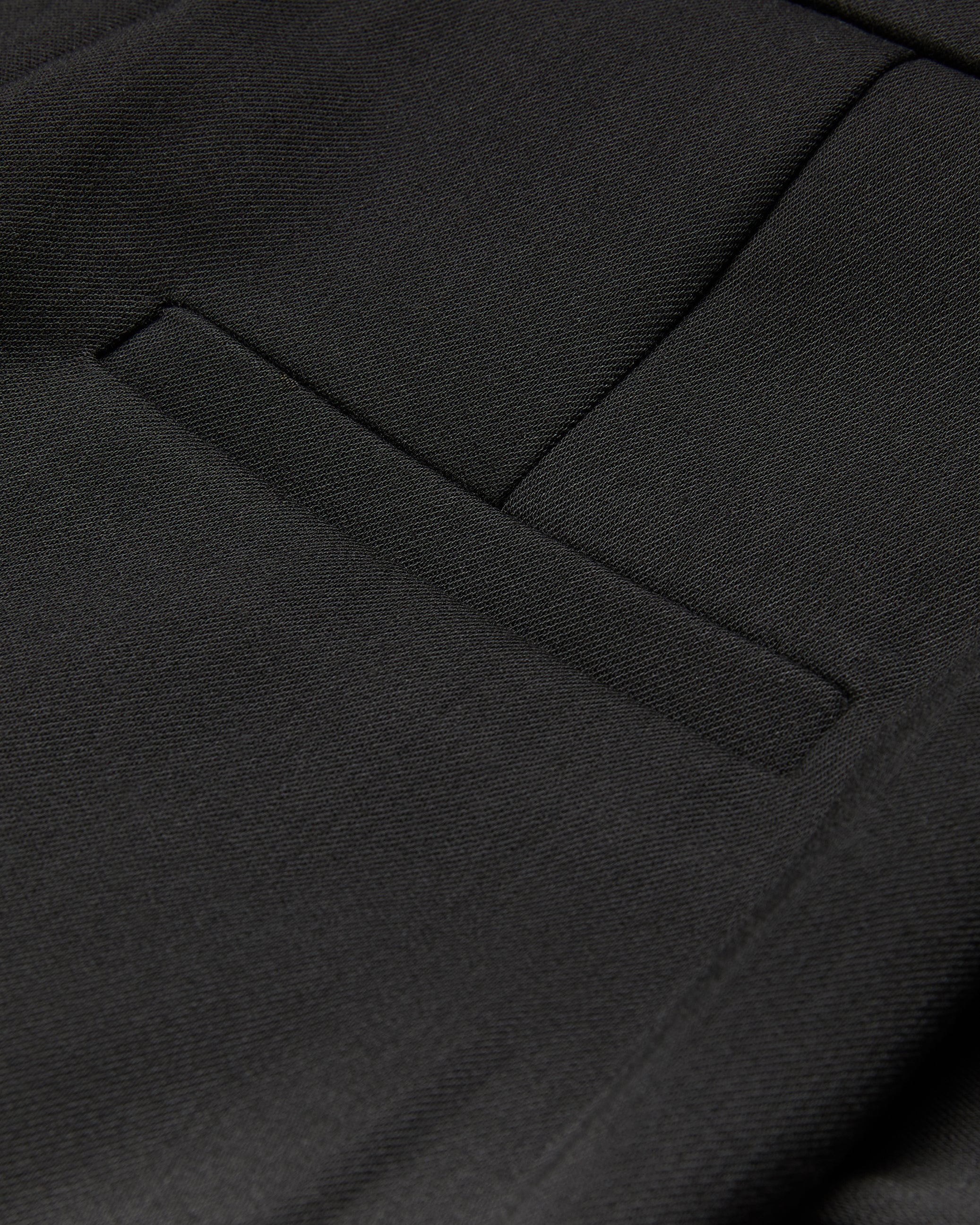 Riyann Wide Leg Seam Detail Trousers Black