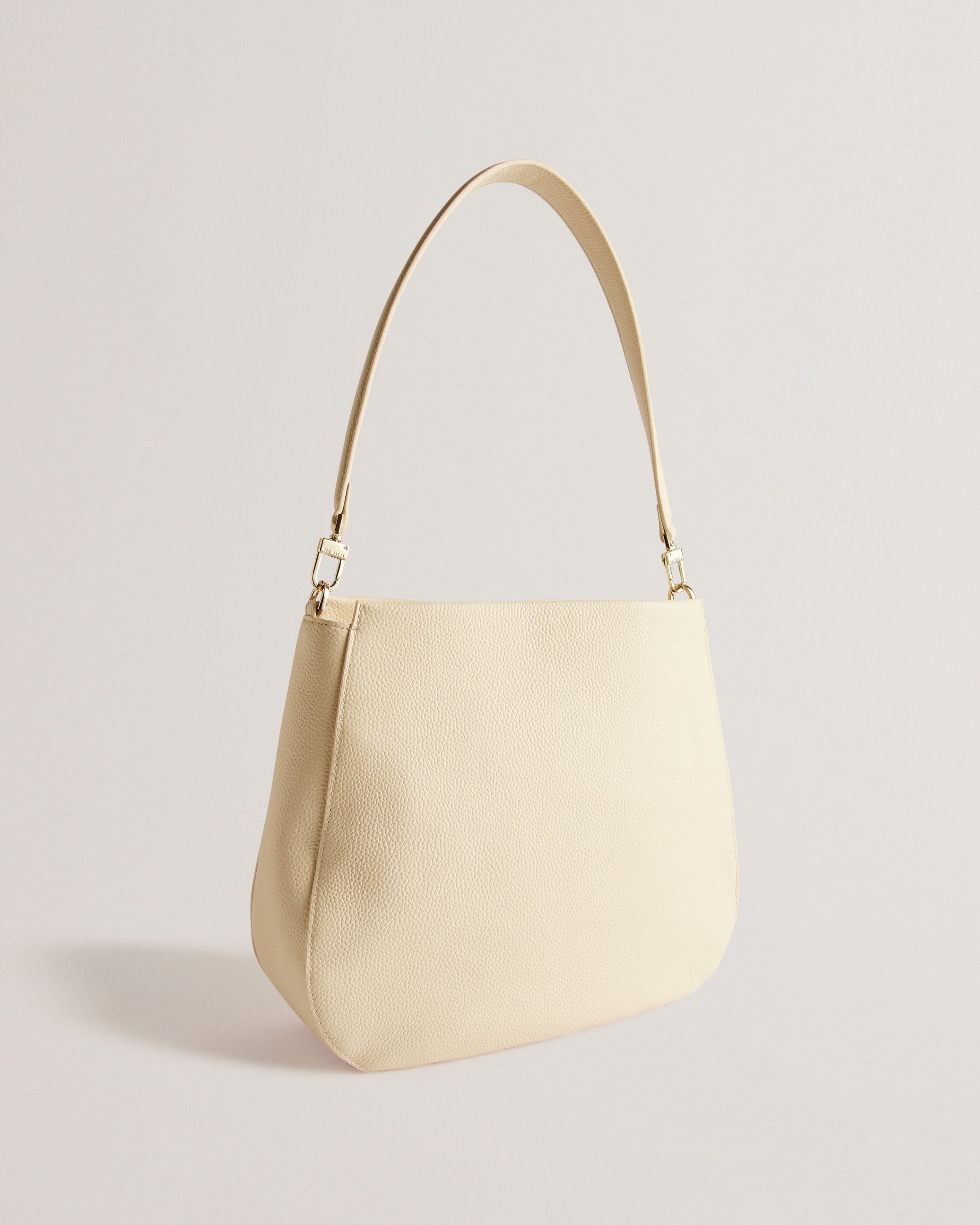 Darciel Large Branded Webbing Shoulder Bag Ivory