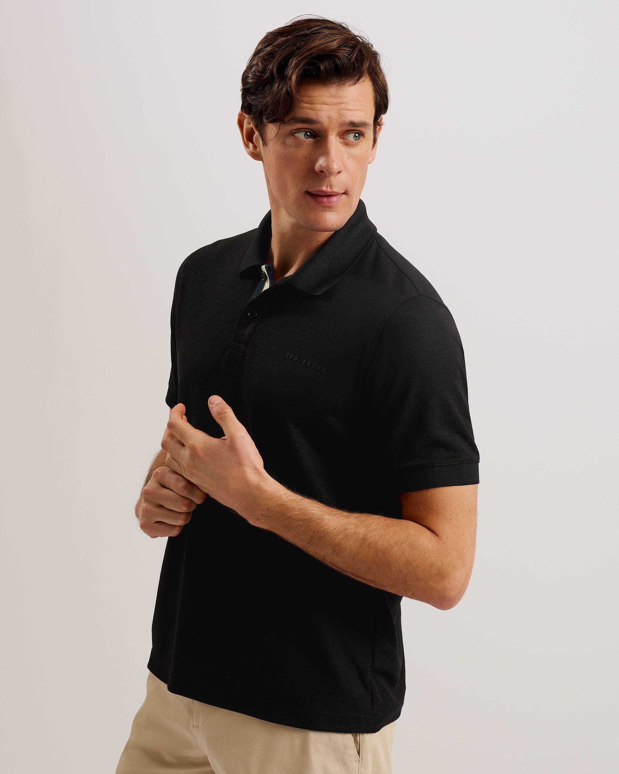 Karty SS Branded Polo Shirt Black