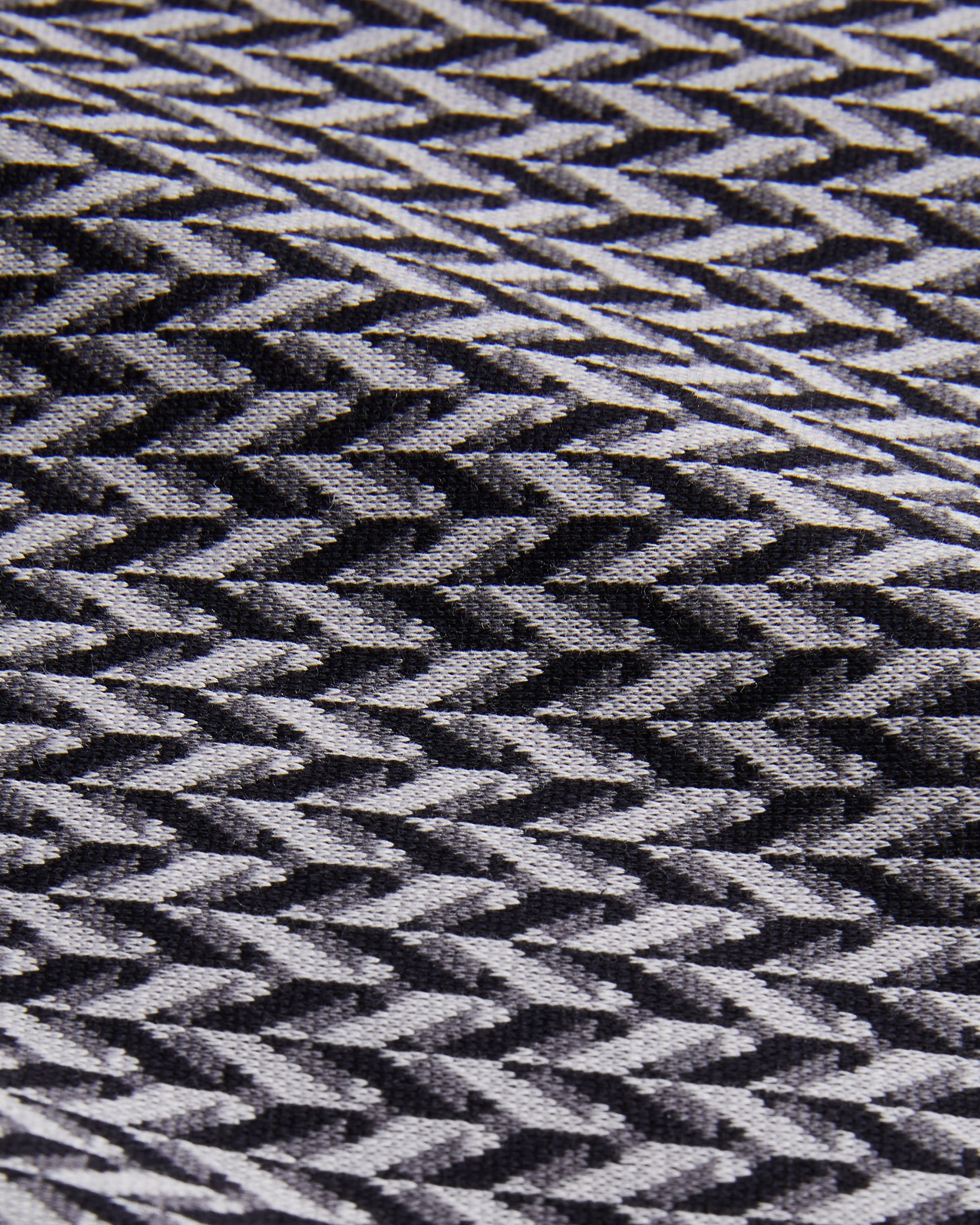 Skelt SS Regular Jacquard Polo Black
