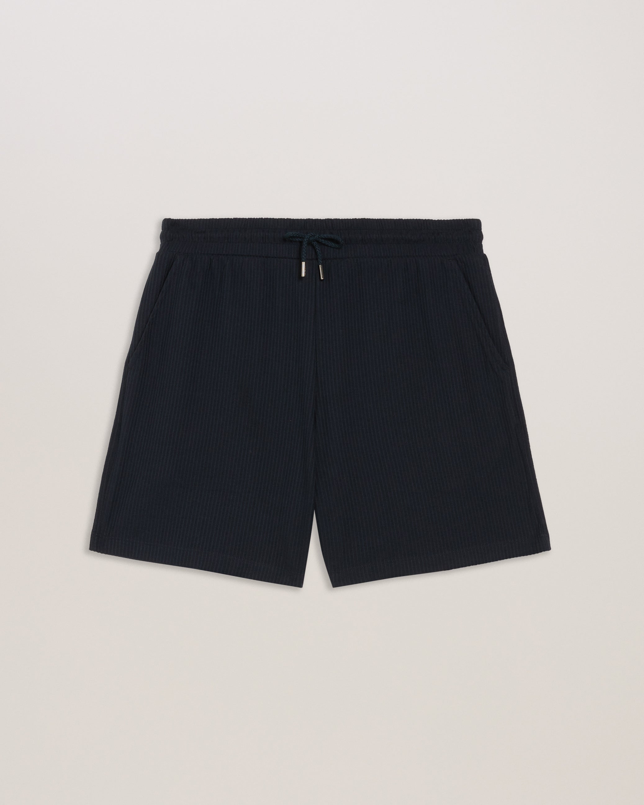 Airga Textured Jersey Shorts Navy