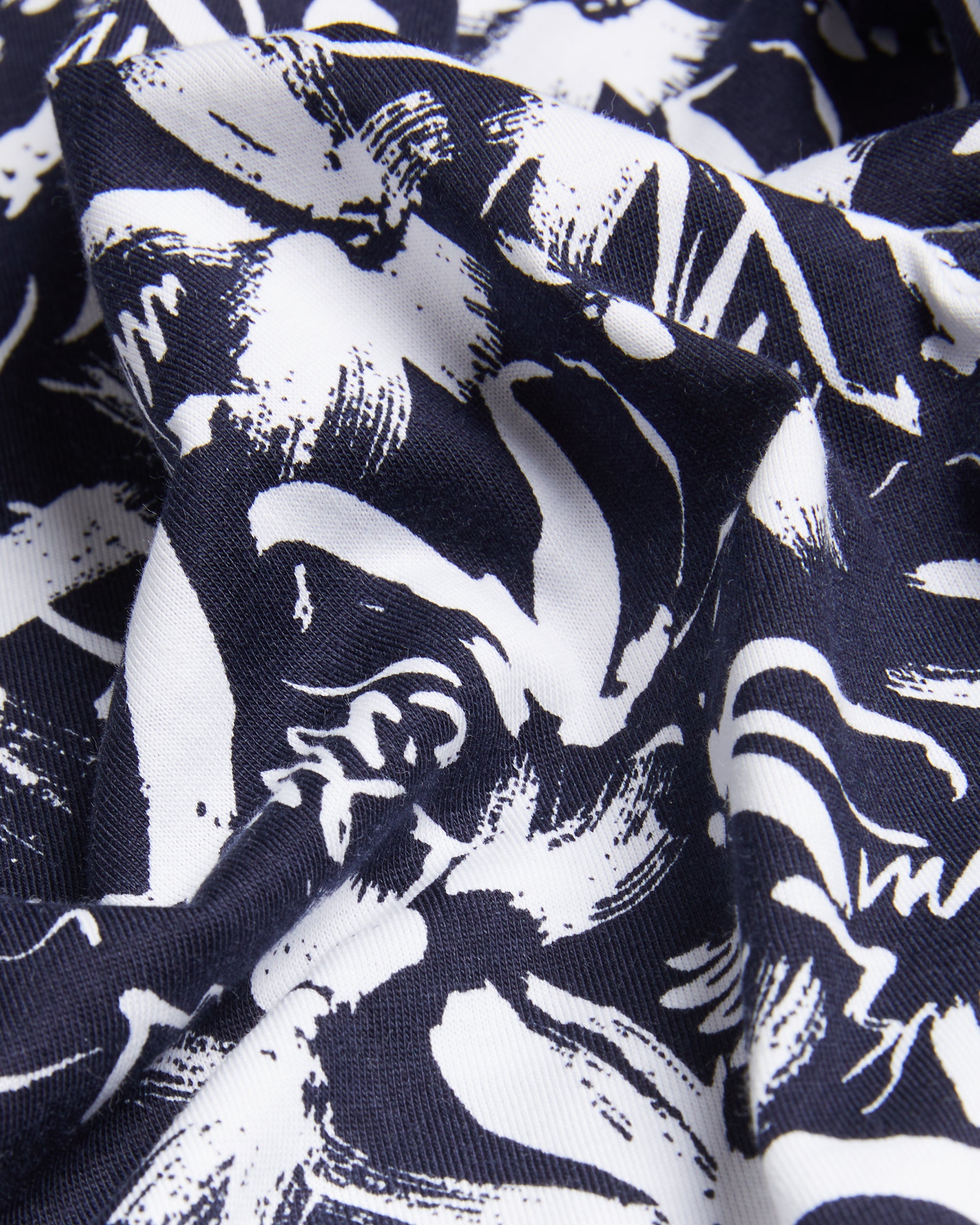 Dodems SS Regular Printed T-Shirt Navy