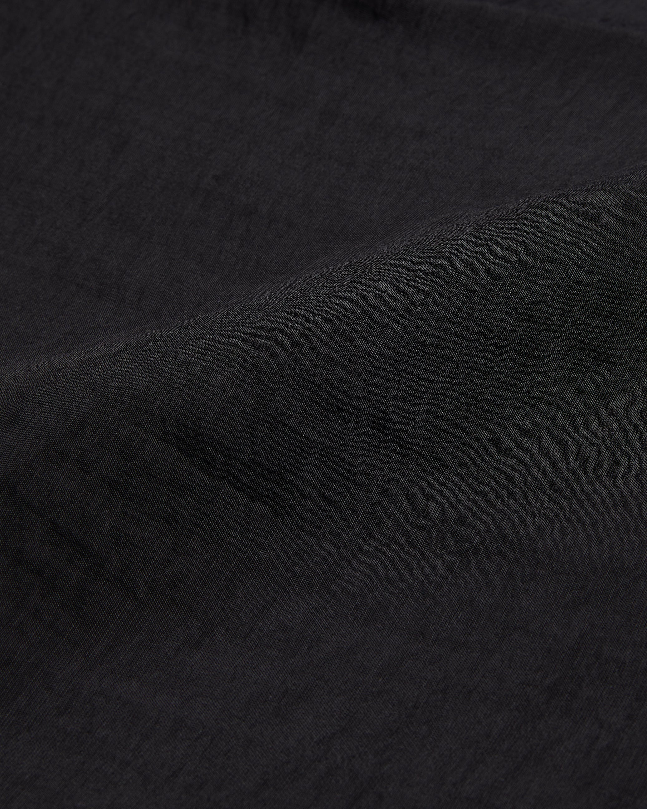 Sachiko Short Puff Sleeve Organza Top Black