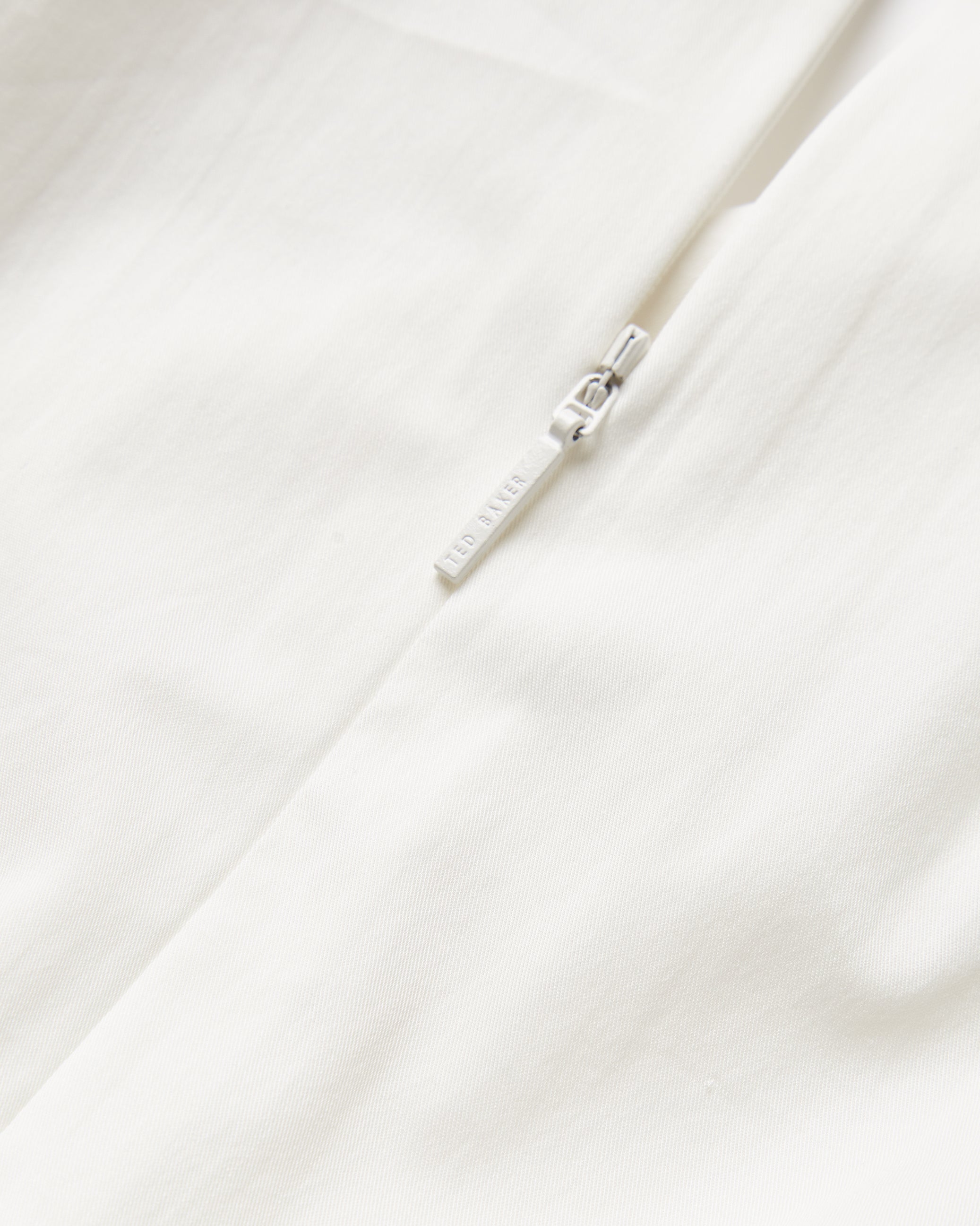 Ledra Puff Sleeve Midi Dress White