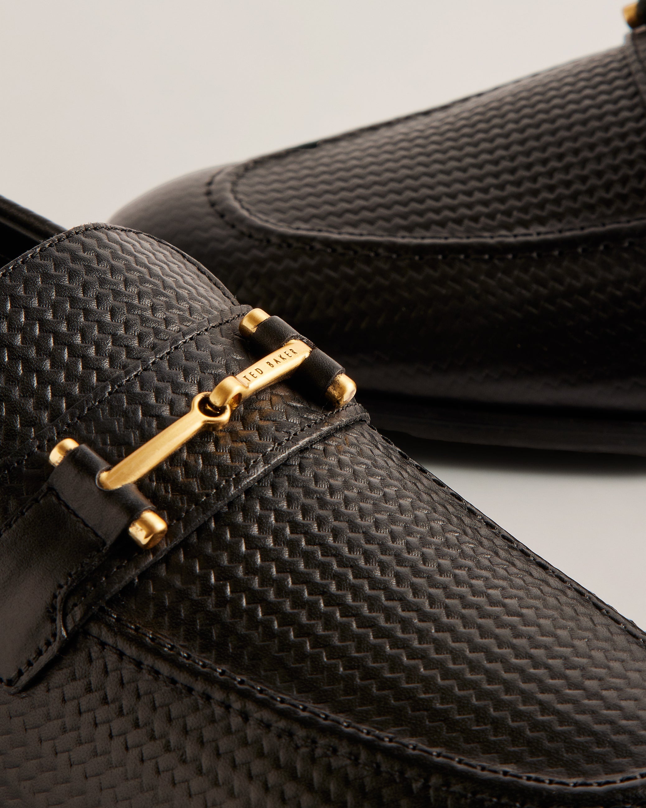 رومولس حذاء لوفر من الجلد باللون الأسود