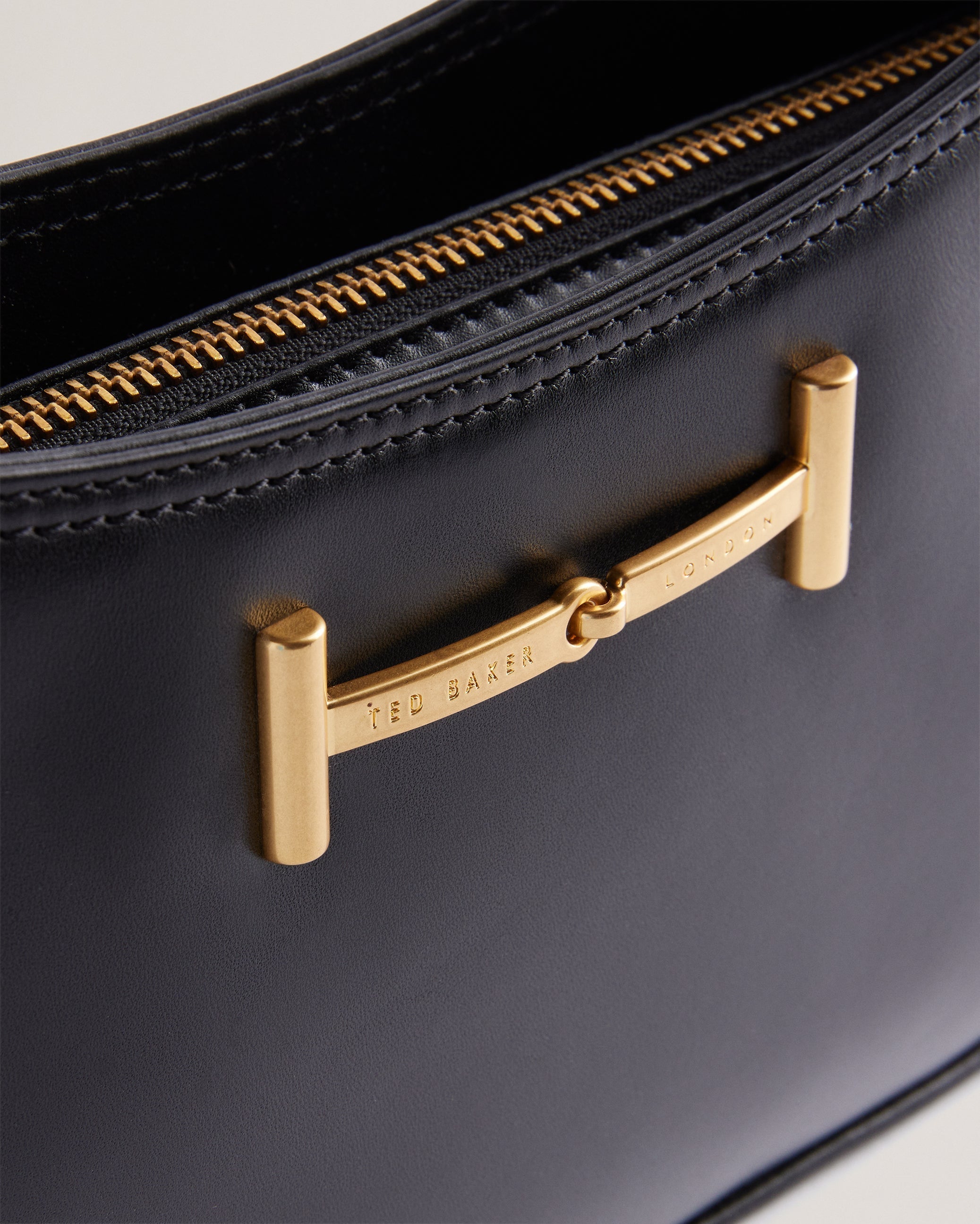 Edalli Equestrian Baguette Bag Black