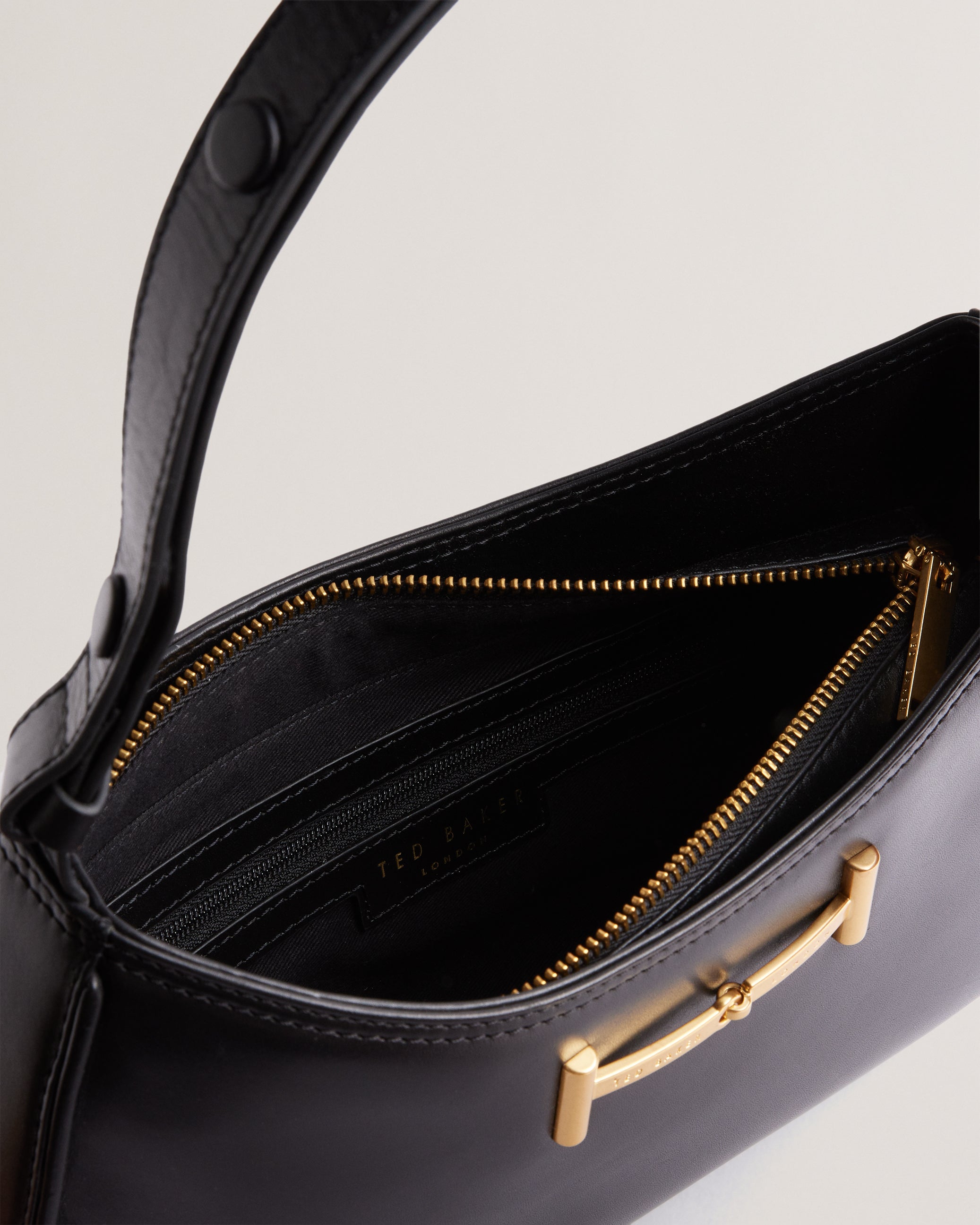 Edalli Equestrian Baguette Bag Black