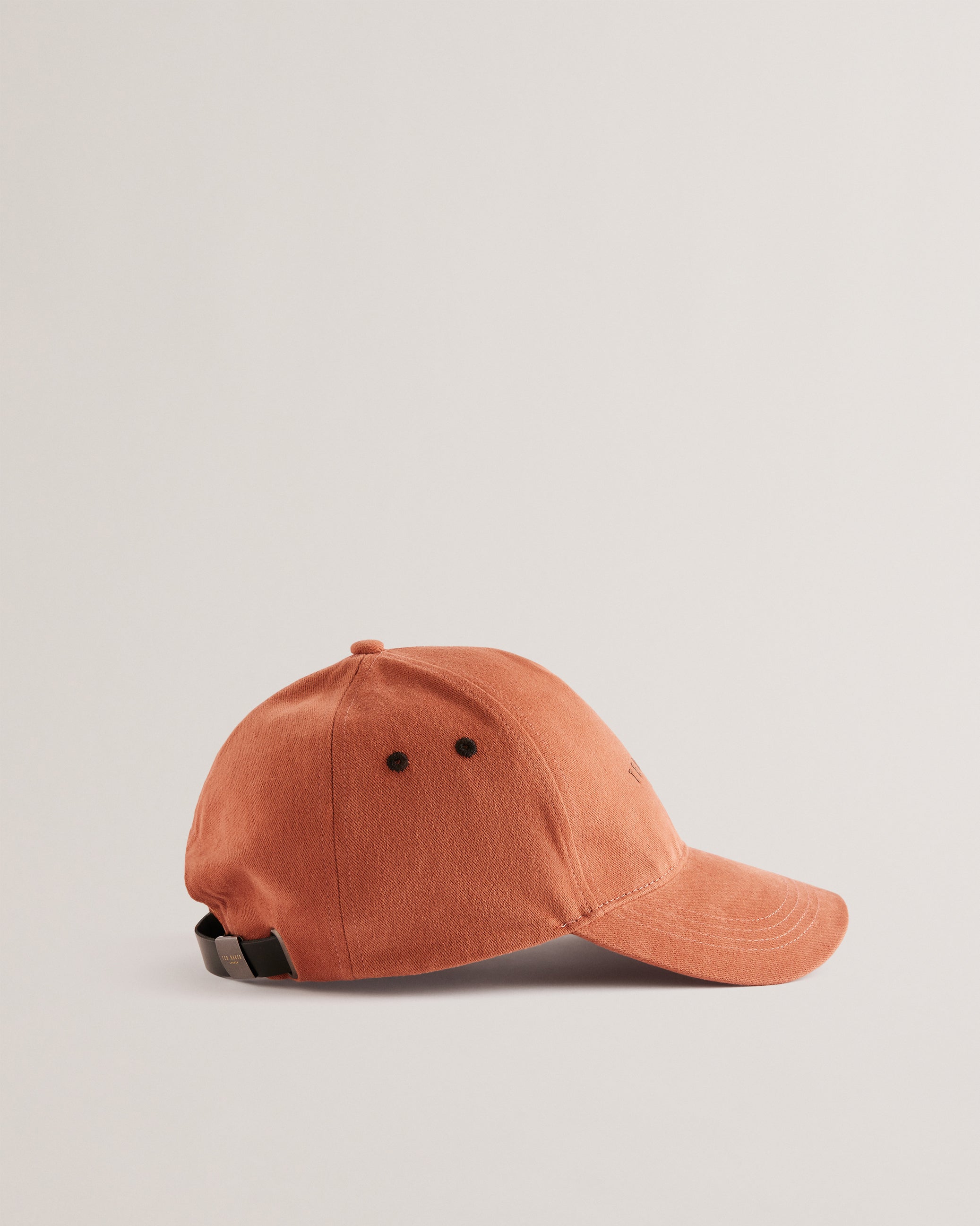 Fredds Branded Cap With Leather Strap Nude-Pink