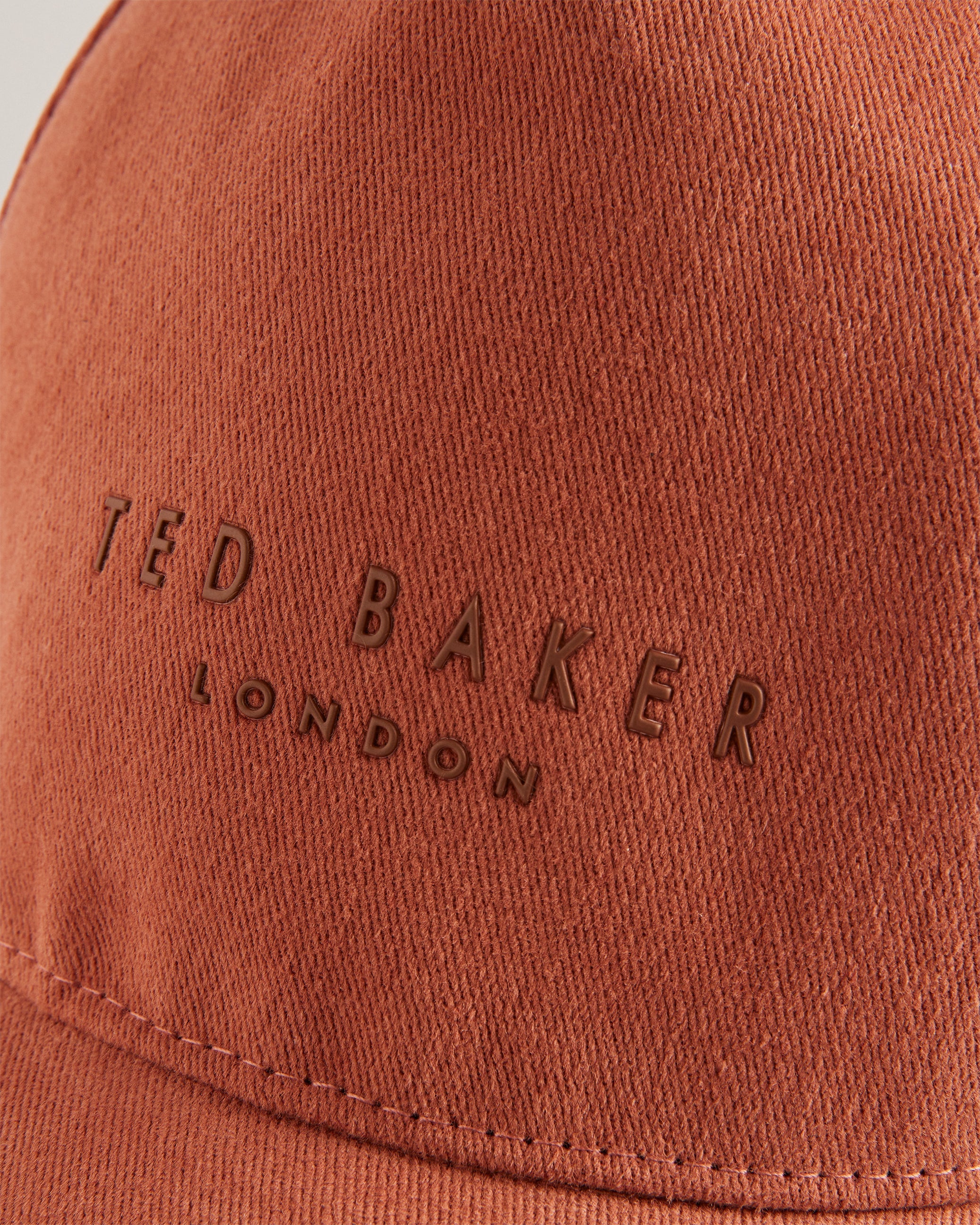 Fredds Branded Cap With Leather Strap Nude-Pink
