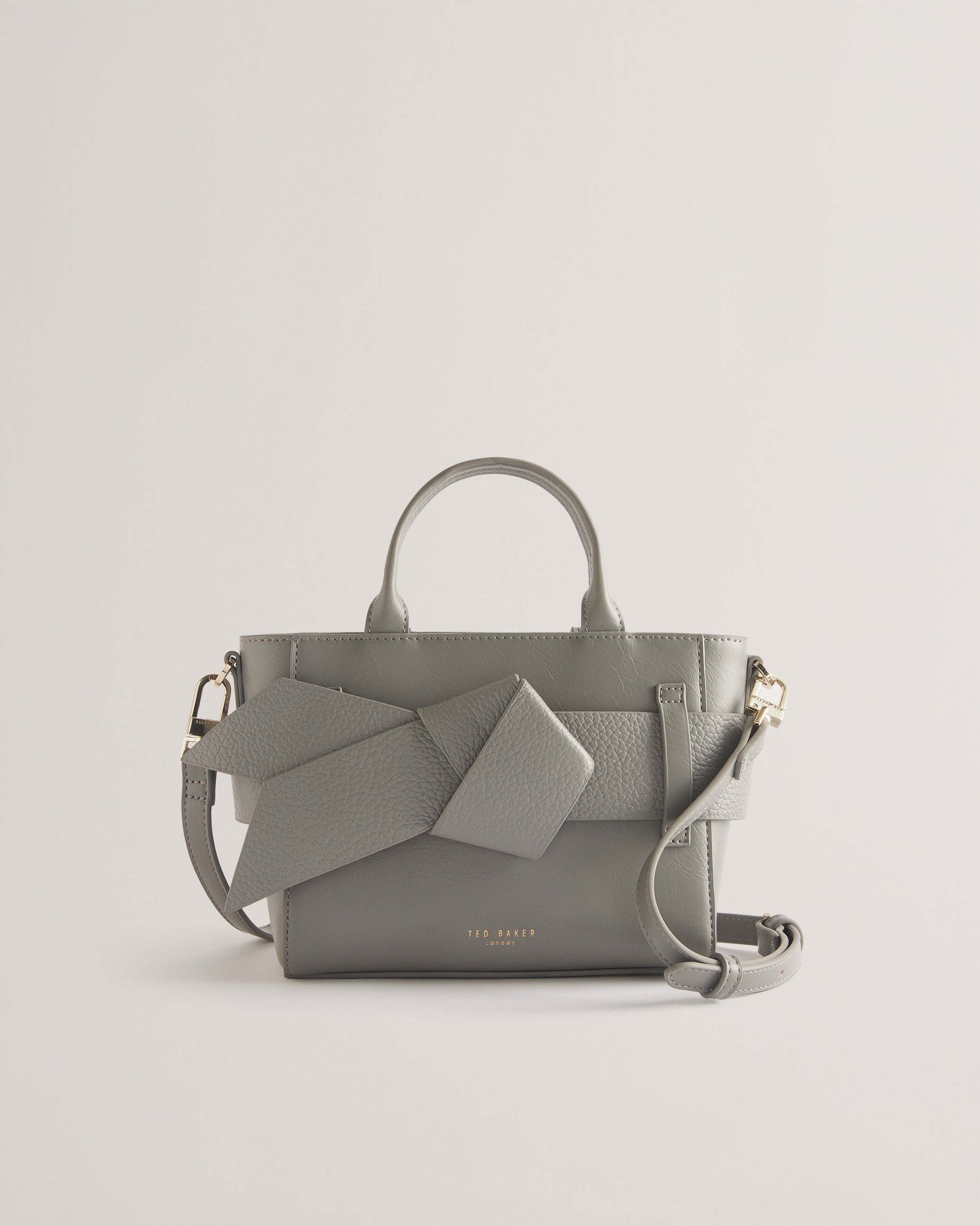 Jimisie Mini Knot Bow Bag Mid-Grey