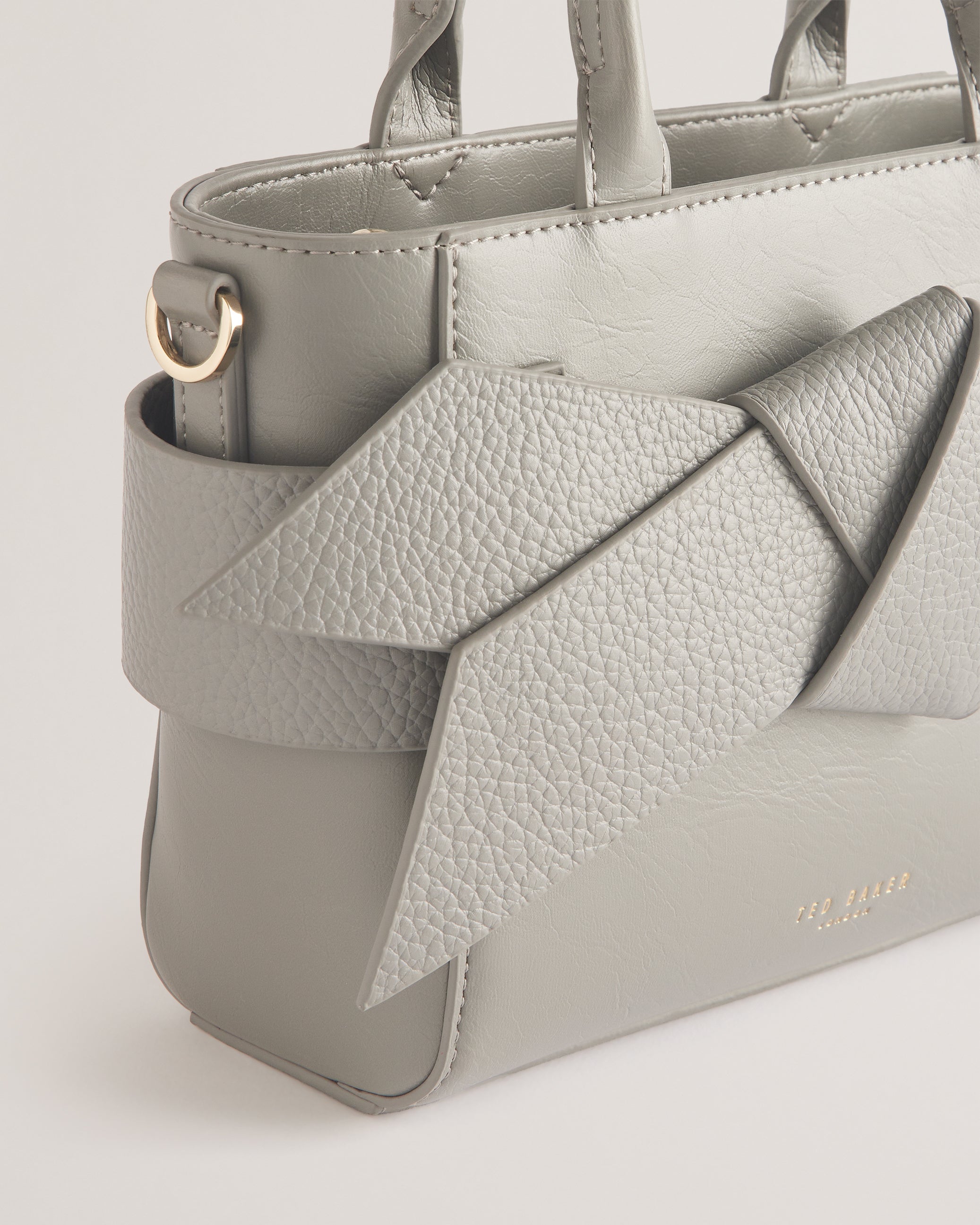 Jimisie Mini Knot Bow Bag Mid-Grey