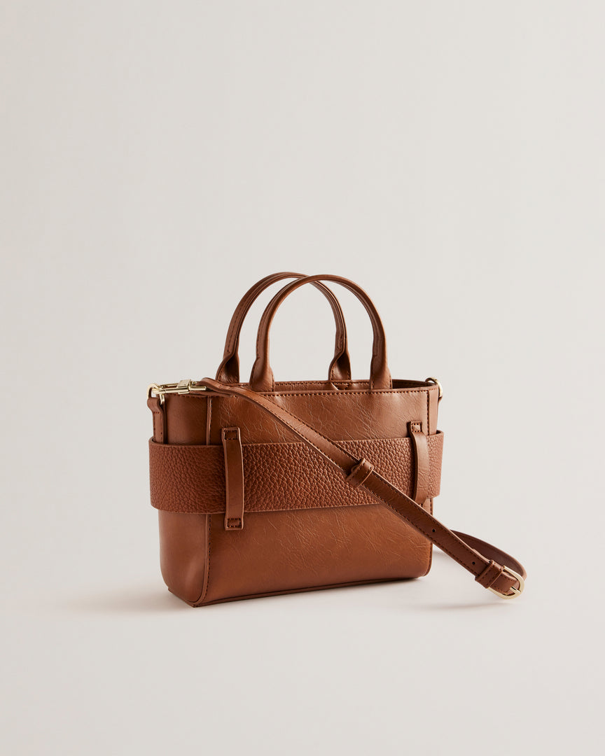 Jimisie Mini Knot Bow Bag Tan