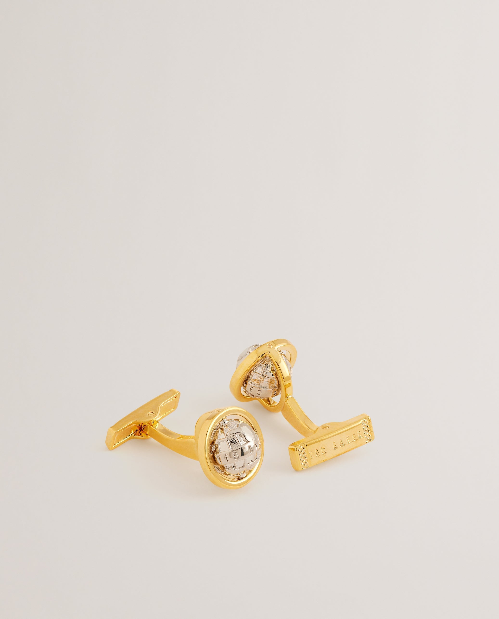 Globe Globe Cufflinks Gold-Col