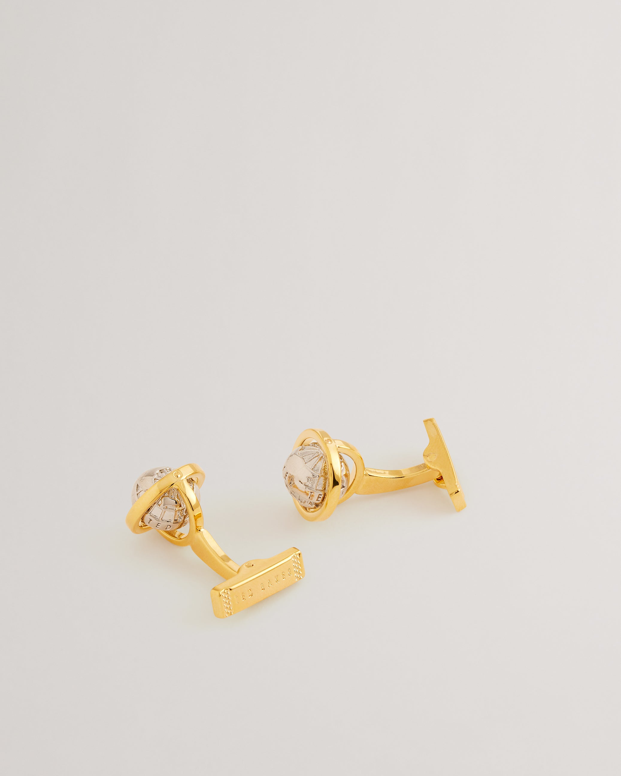 Globe Globe Cufflinks Gold-Col