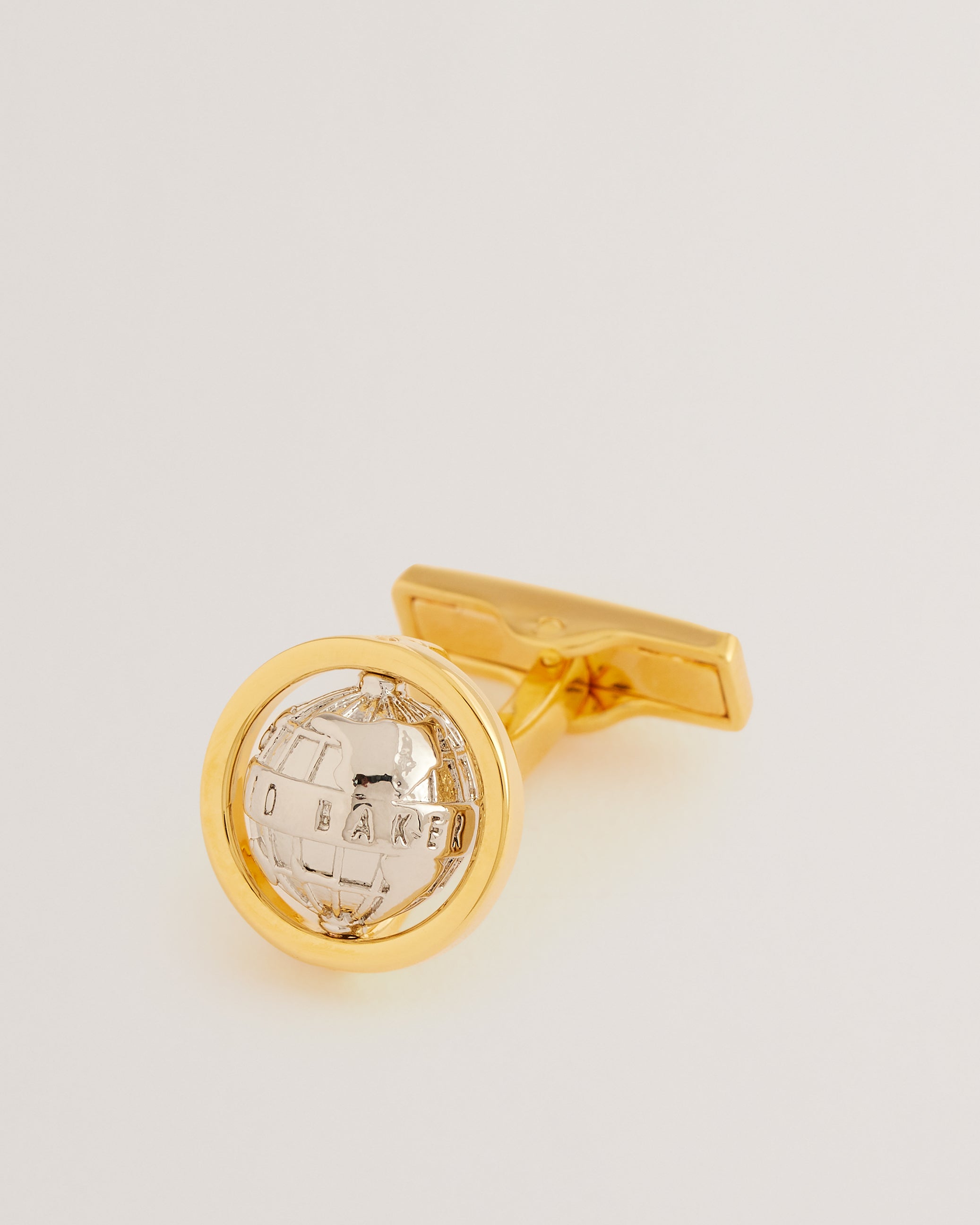 Globe Globe Cufflinks Gold-Col