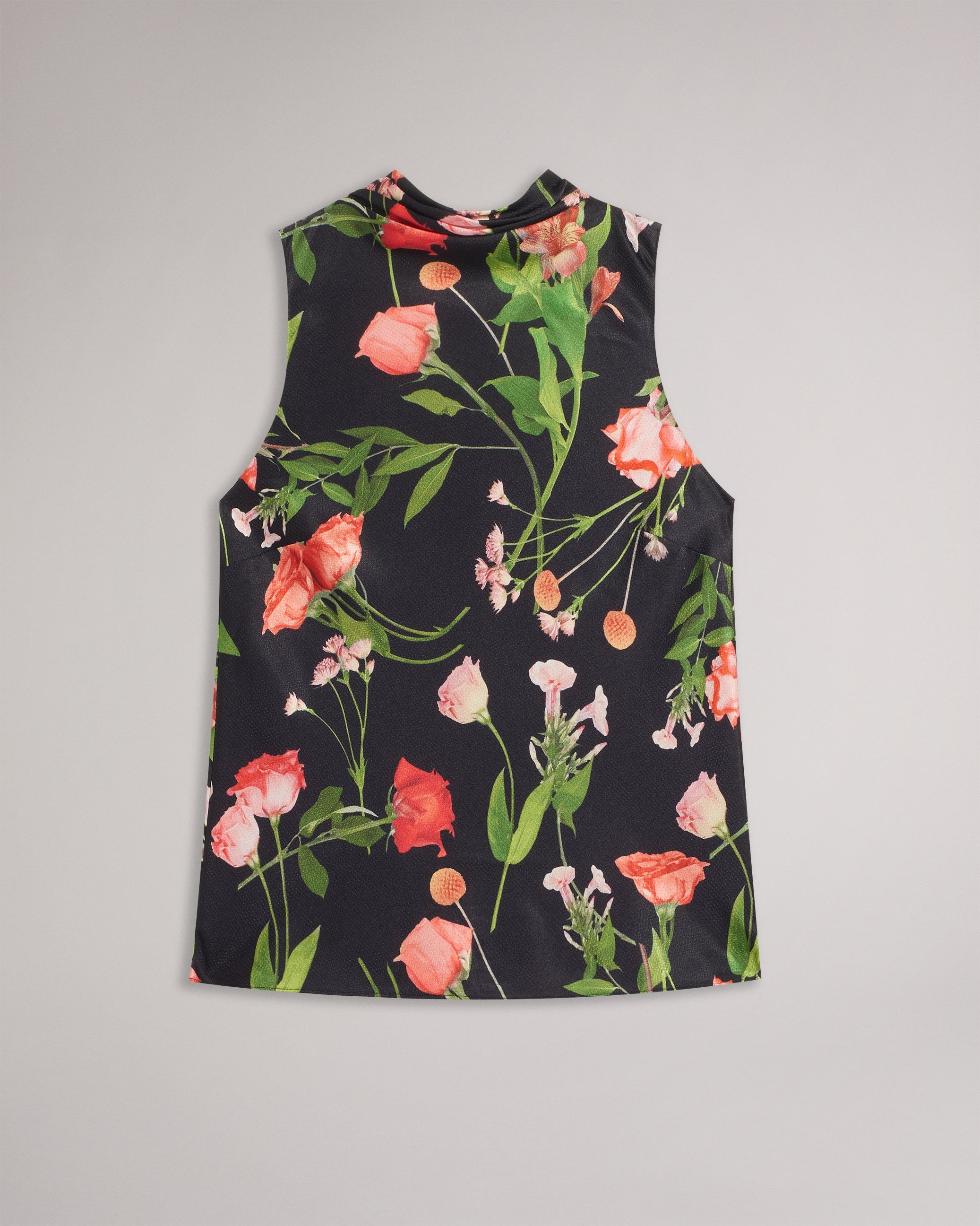 Raeven Cowl Neck Sleeveless Top