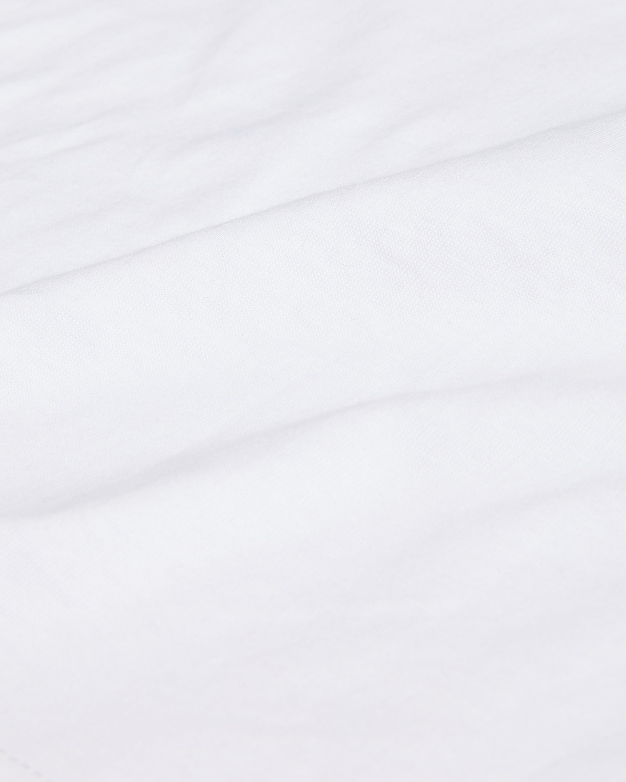 Kainro Striped Panel Short Sleeve T-Shirt White