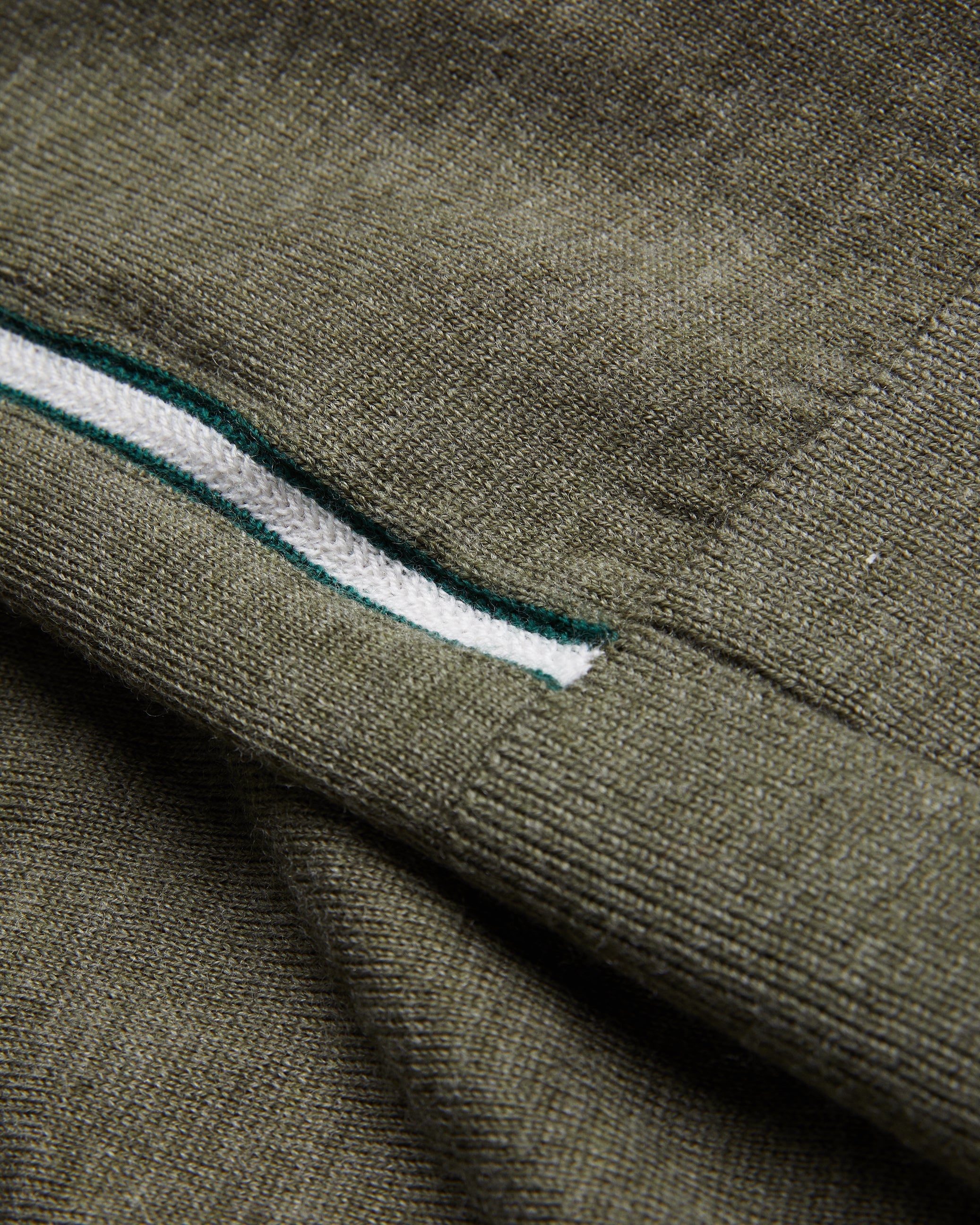 Liblo Merino Branded Crew Neck Khaki