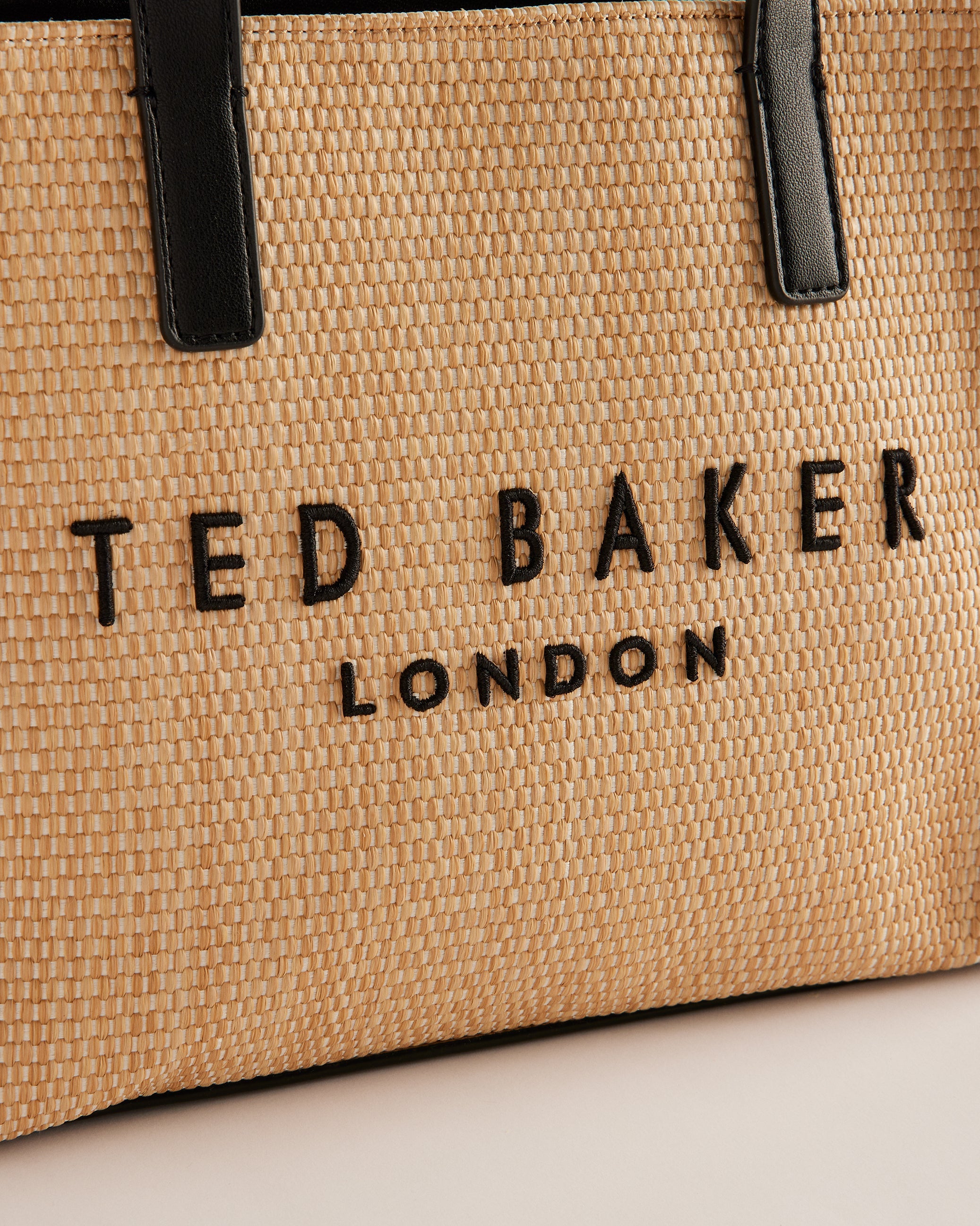 Paolina Straw Icon Bag Natural