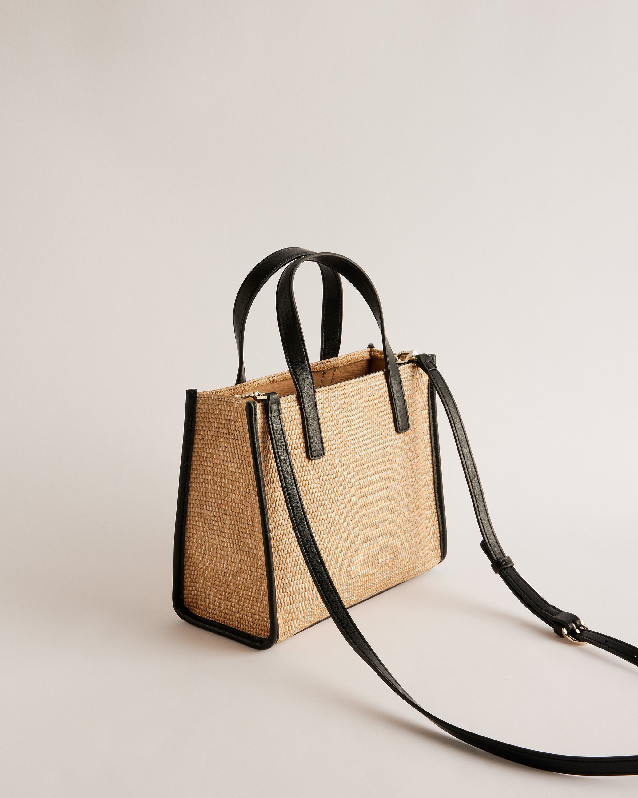 Paolina Straw Icon Bag Natural