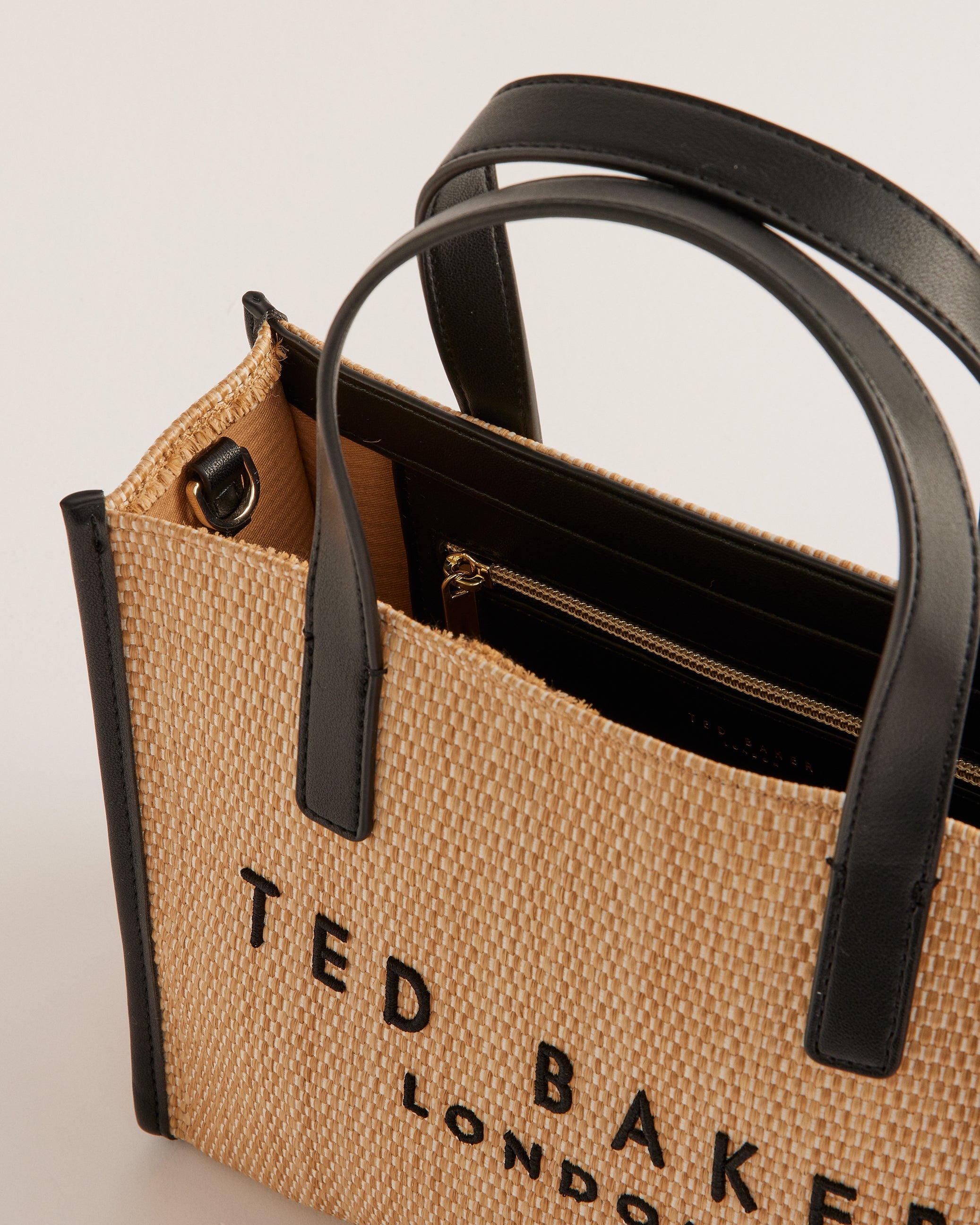 Paolina Straw Icon Bag Natural