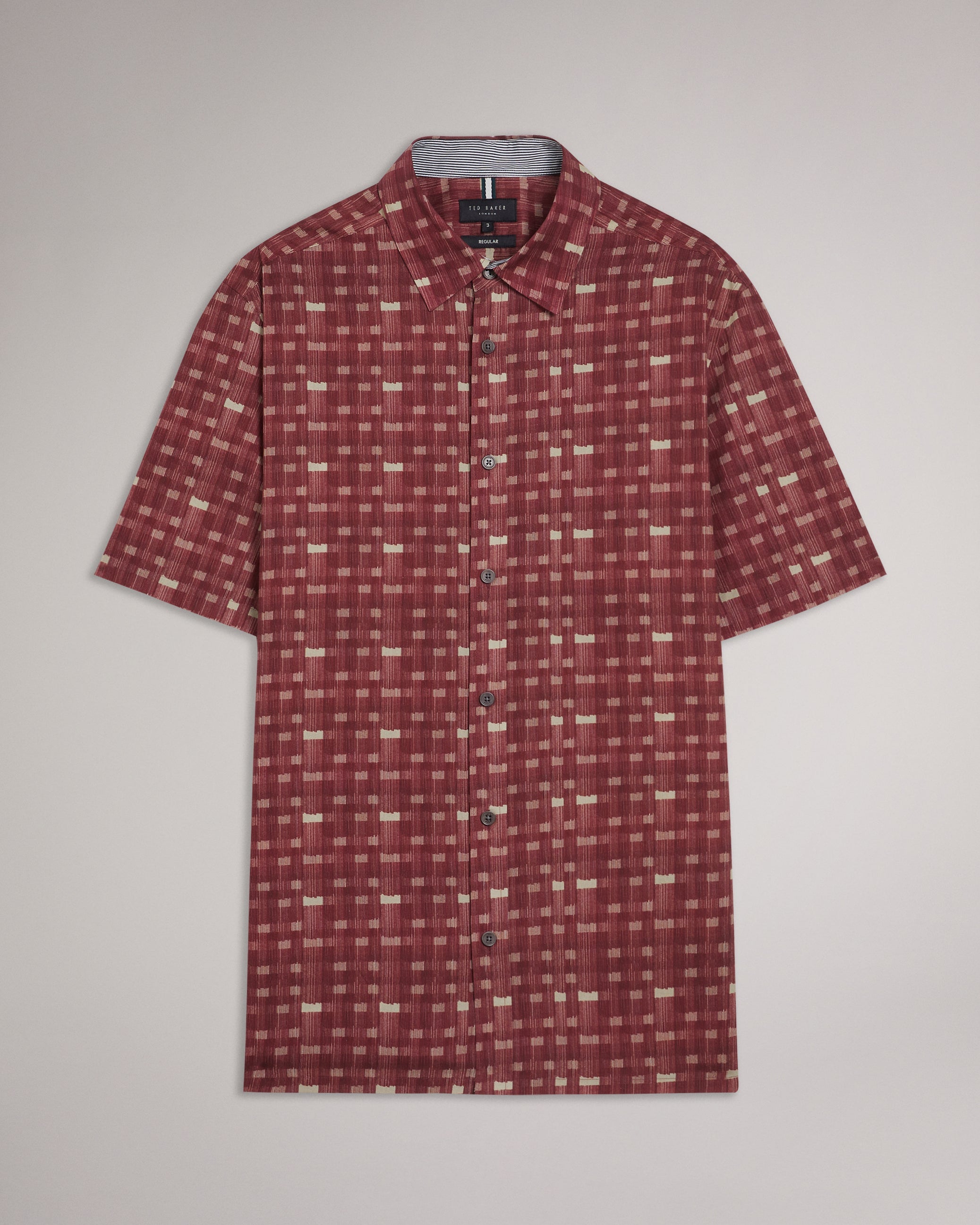 Chazbe Ss Ombre Check Shirt