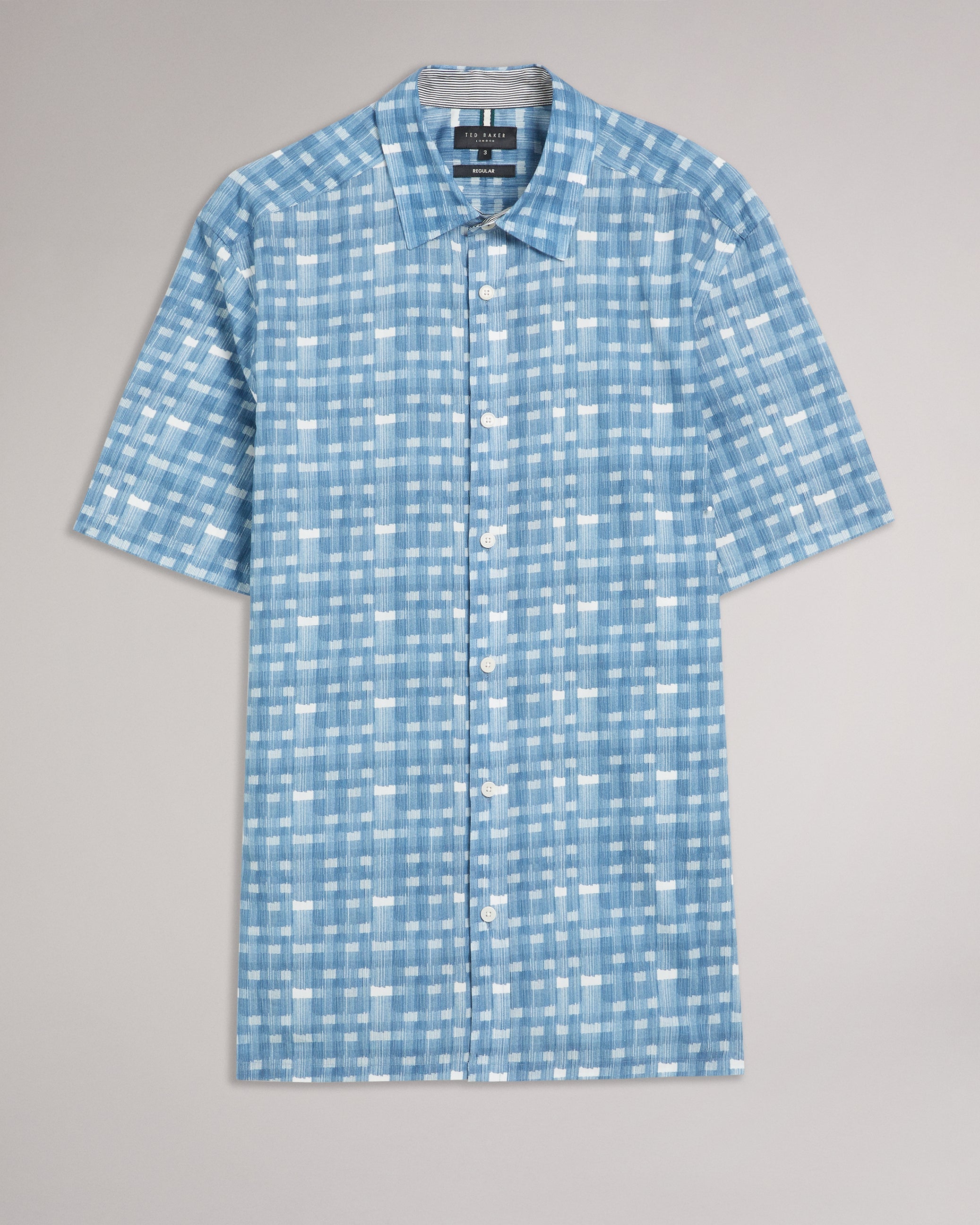 Chazbe Ss Ombre Check Shirt