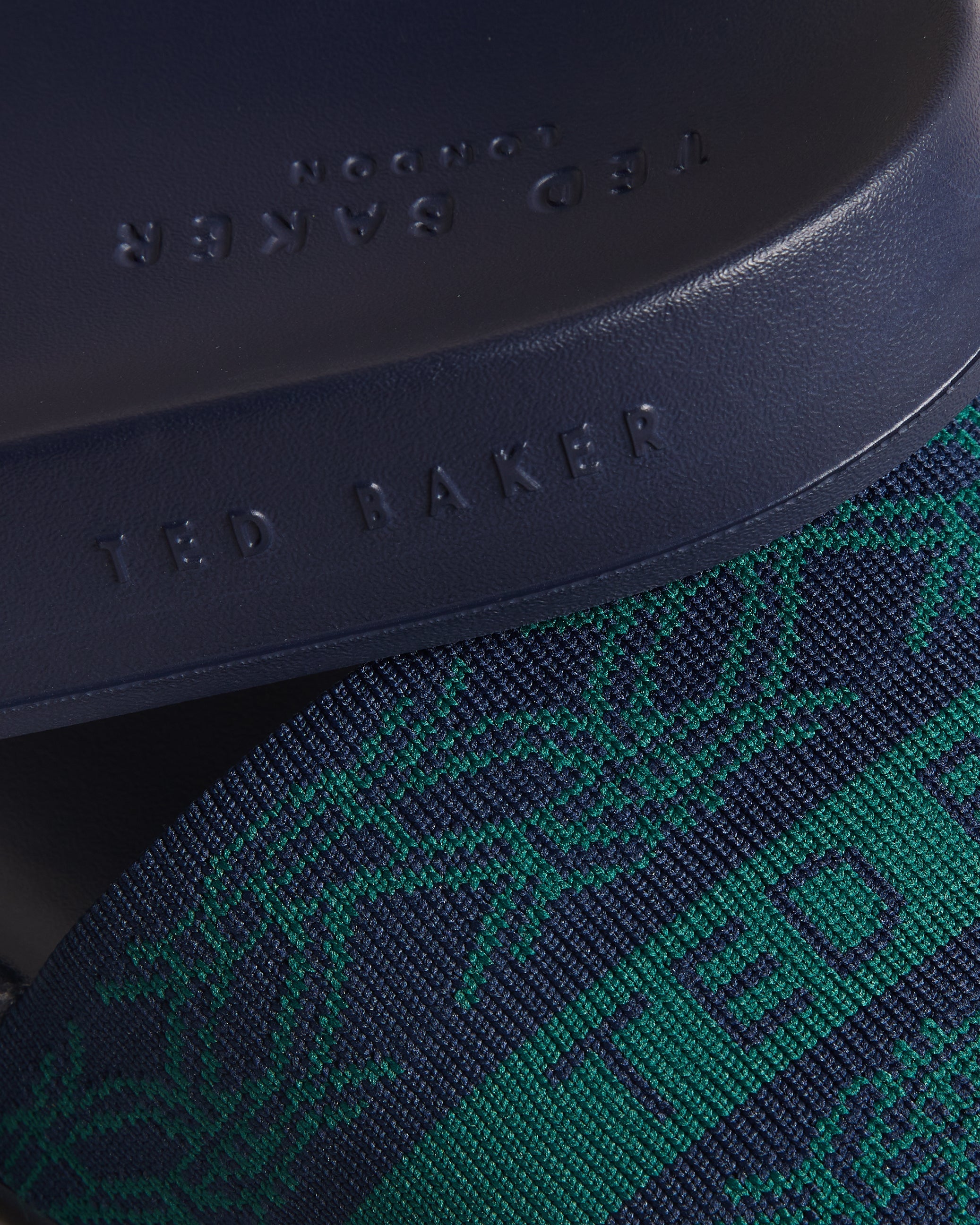 Darrels Elasticated Strap Slider Shoes Navy