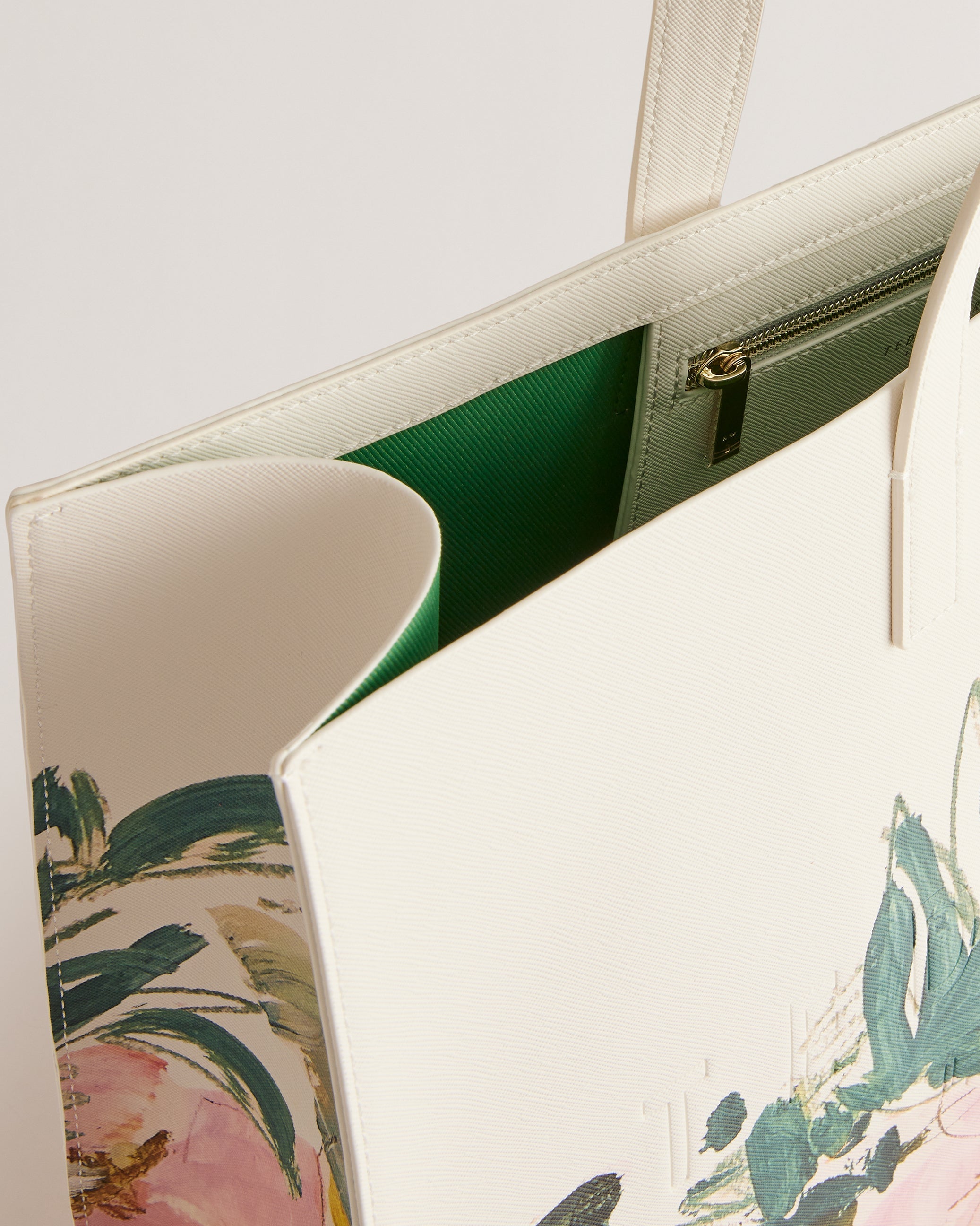 Meadcon Painted Meadow Large Icon Bag Cream