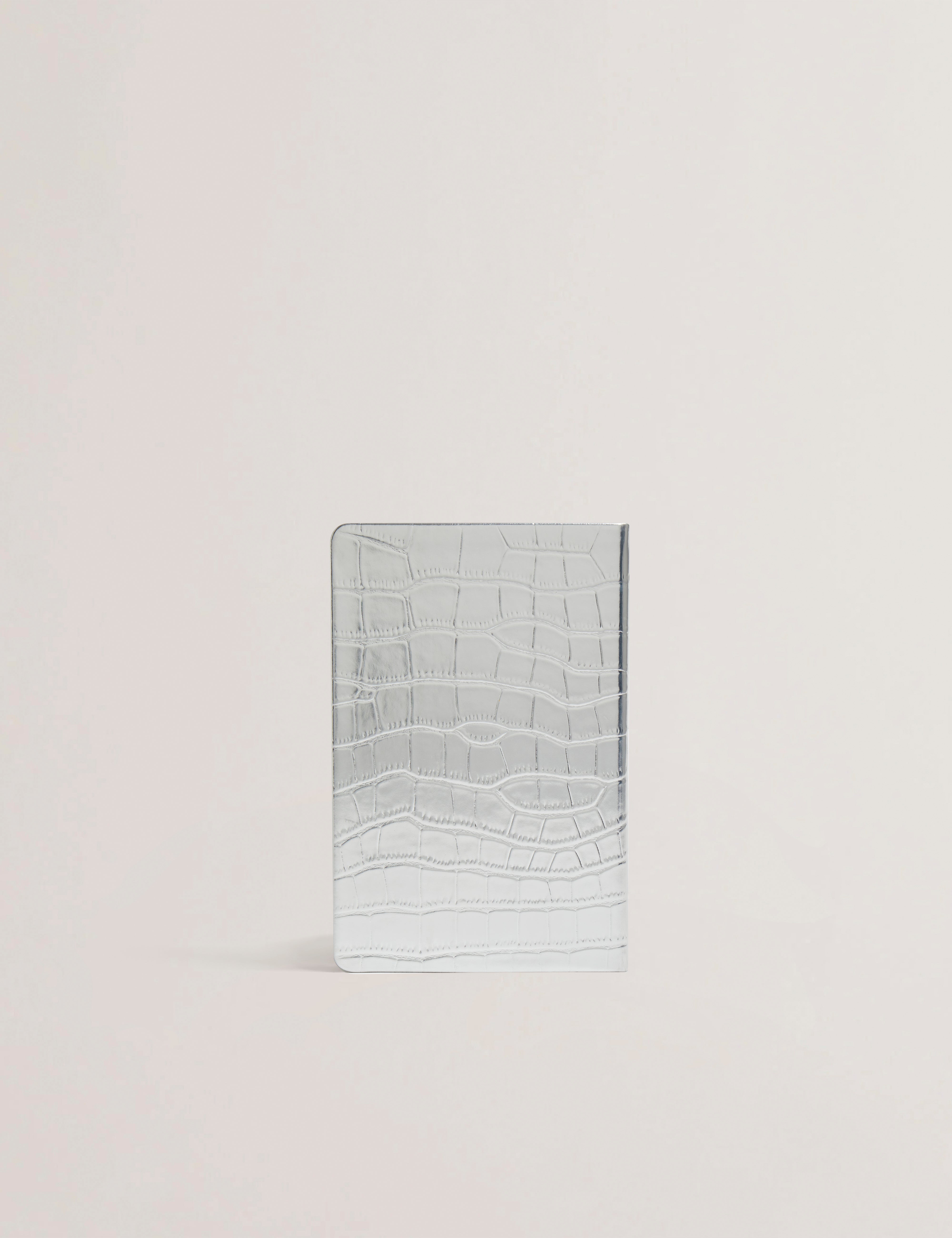 Katts Croc Effect A5 Notebook Silver