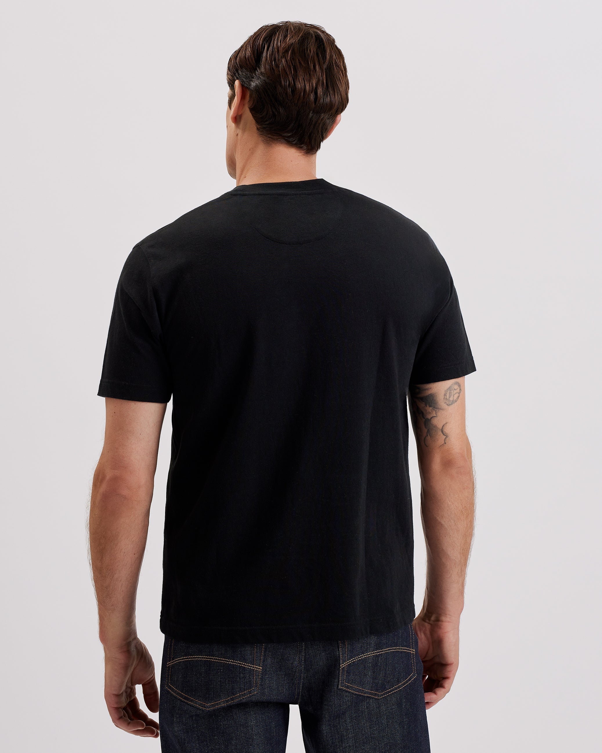 Kornka Ss Relaxed Heavy T-Shirt Black
