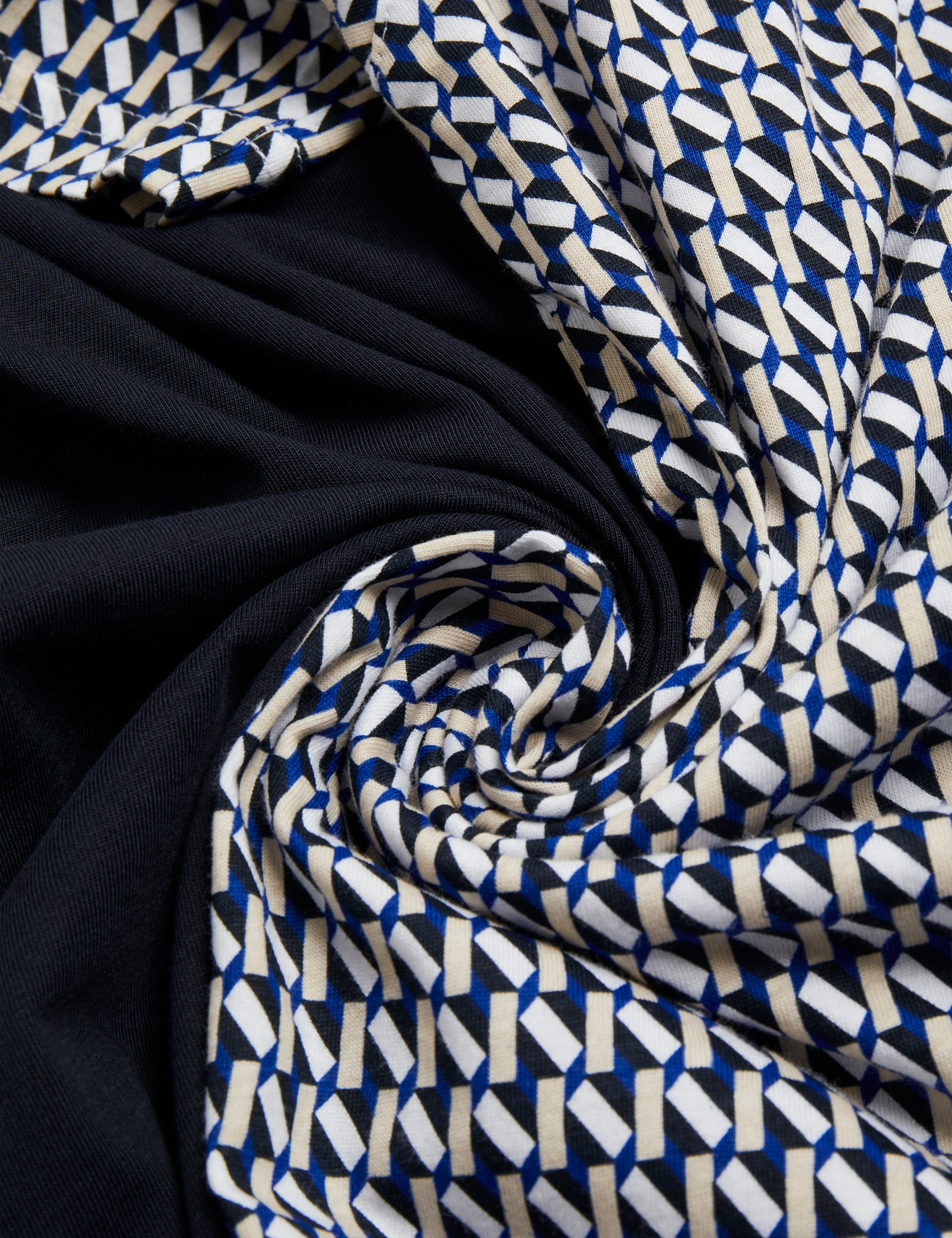 Sangs Ss Jersey Geo Multipack Navy