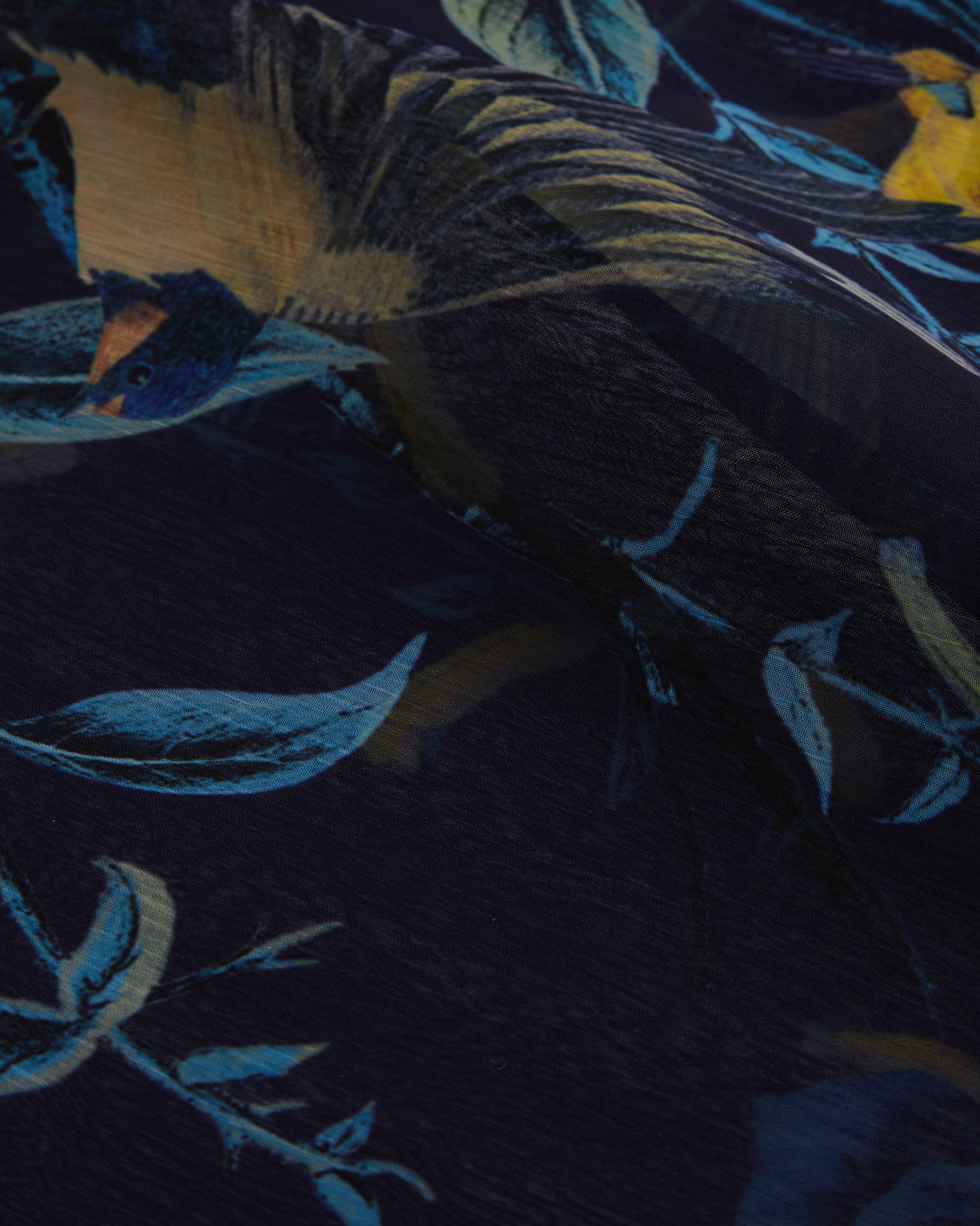Sabrinn Off The Shoulder Cover Up Navy
