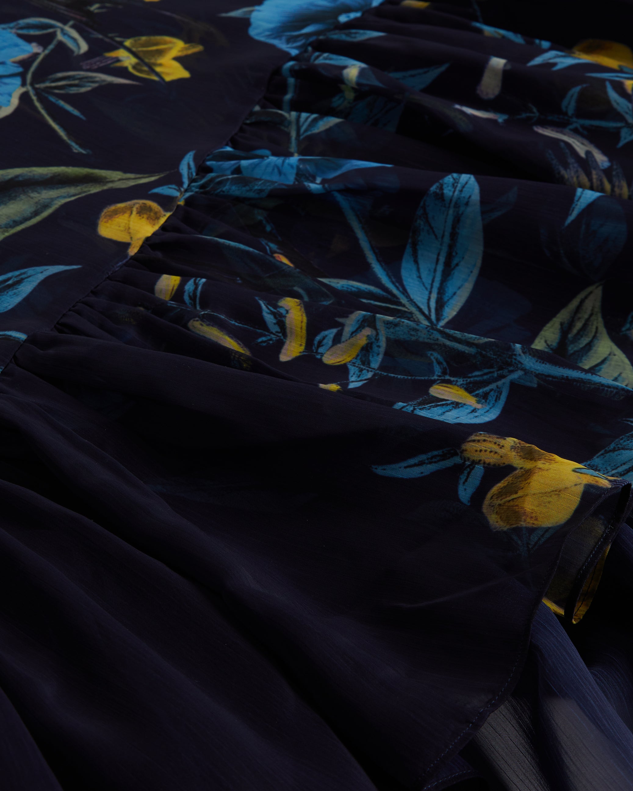 Sabrinn Off The Shoulder Cover Up Navy