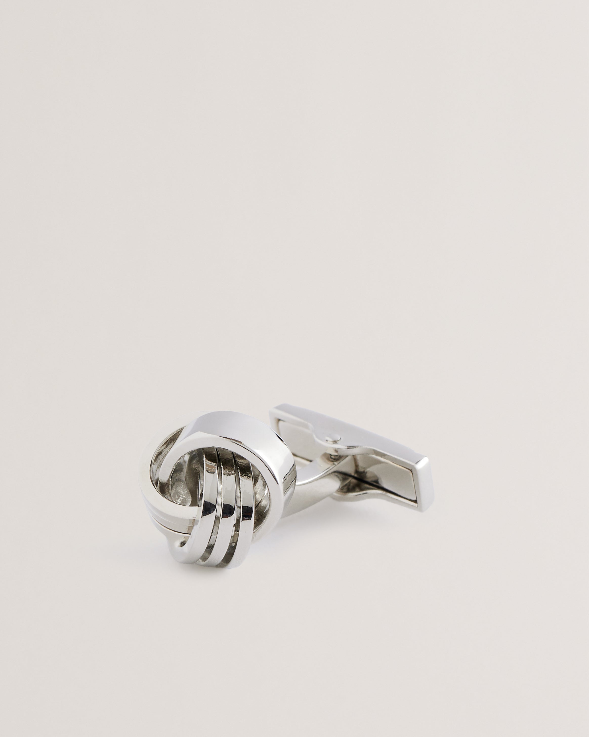 Knoted Knotted Cufflinks Silver