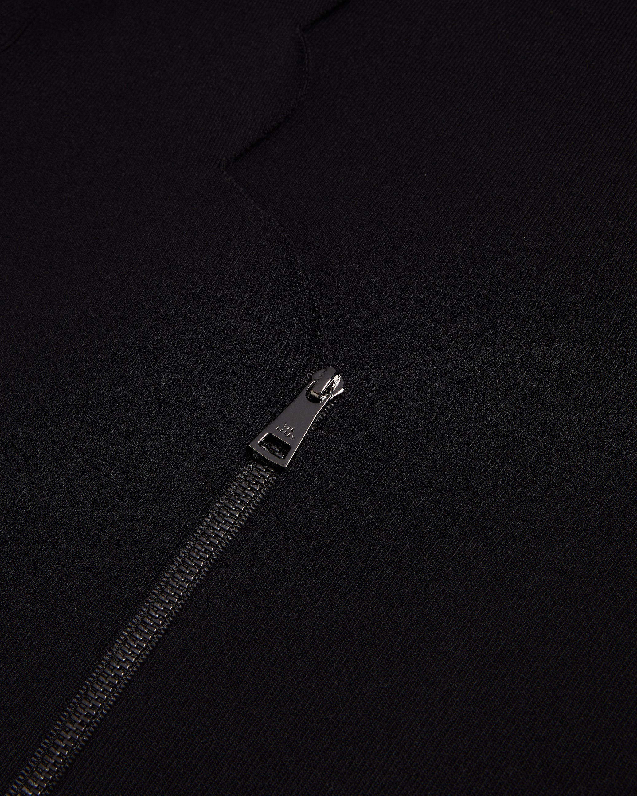 شارما فستان ميدي بقصة ضيقة لون أسود