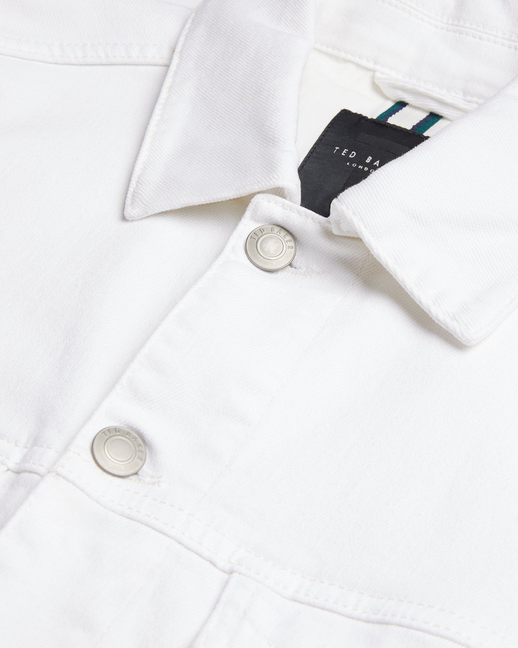 Brisban Denim Trucker Jacket White