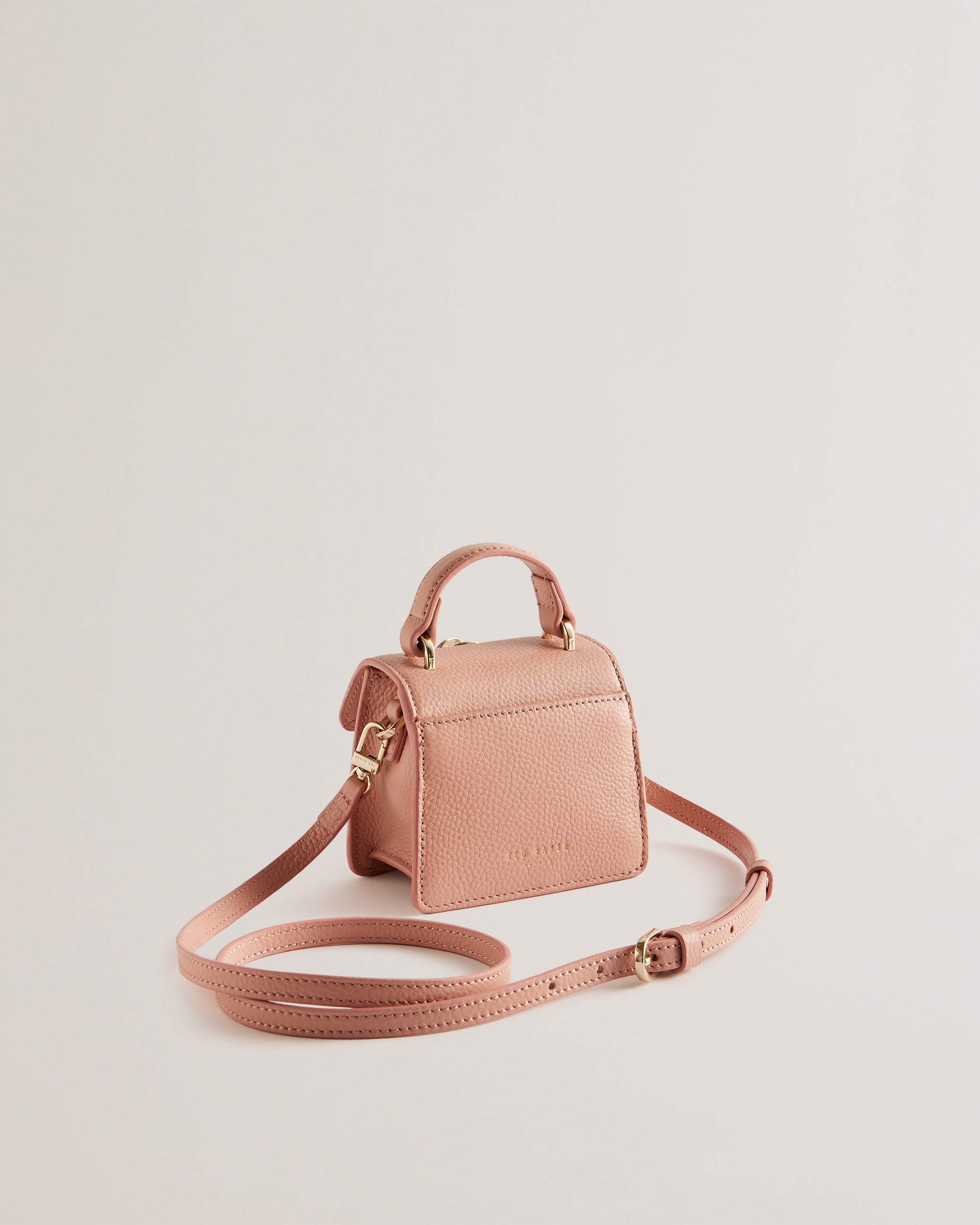 Roslie Mini Top Handle Rose Bag Pink