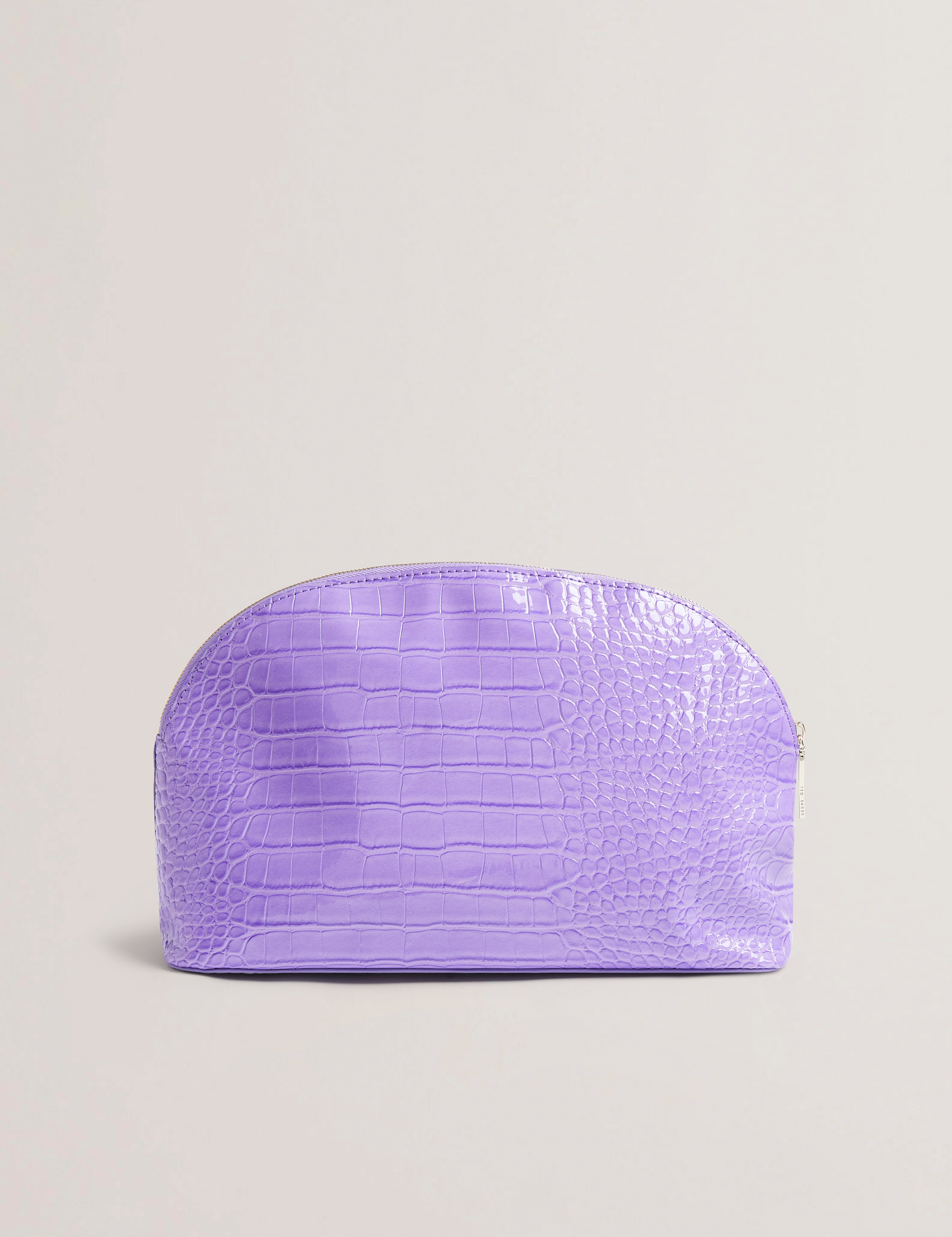 Crocana Croc Effect Large Washbag Brt-Purple