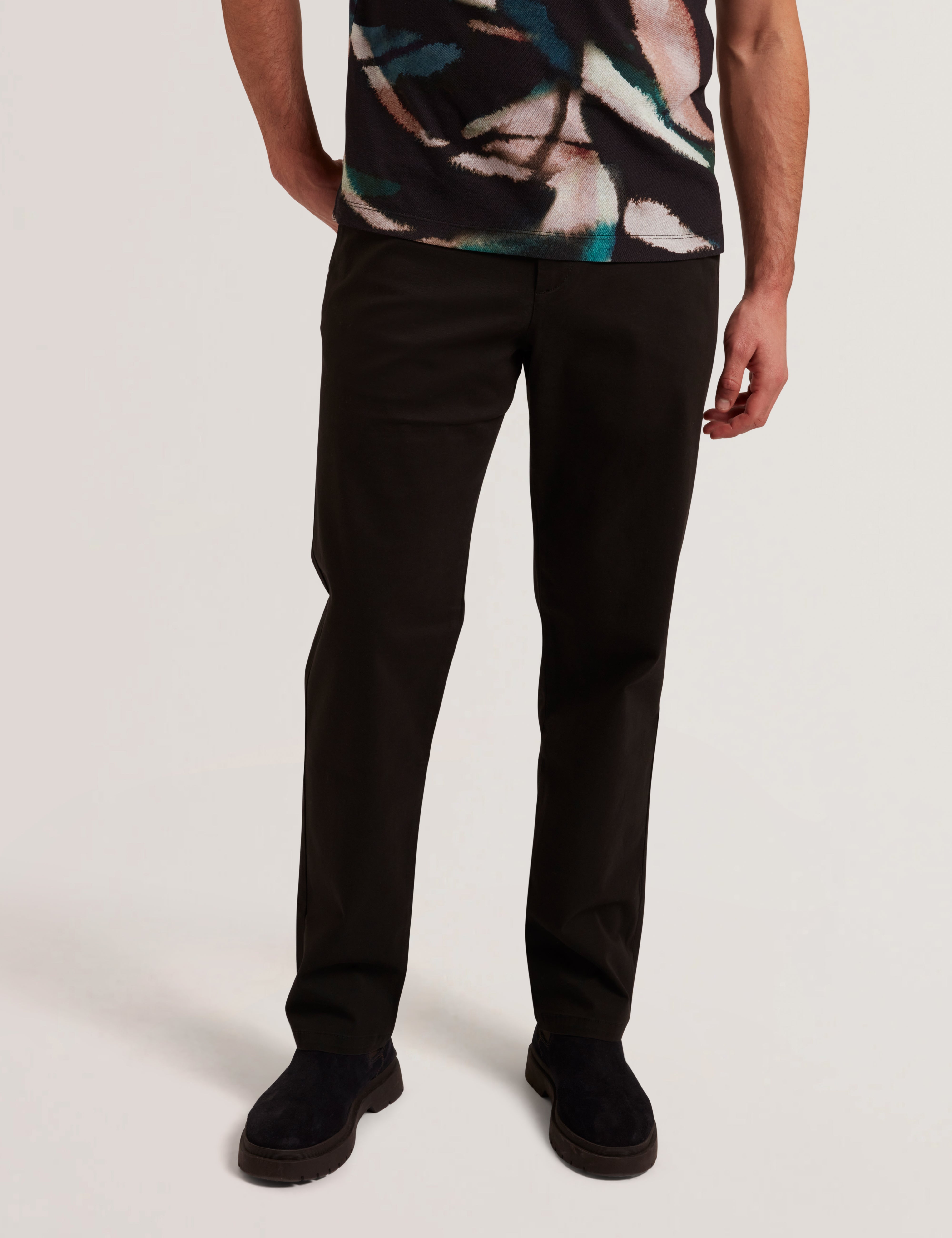 Bernads Regular Fit Chino Black